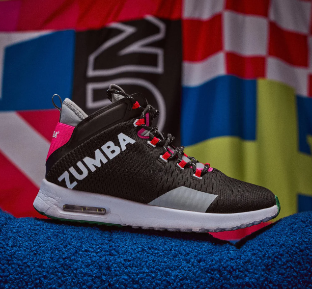 Zumba Air Funk - Black/Pink נעלי זומבה בהזמנה אישית