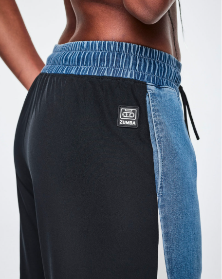 Dale-Z Denim Combo Pants