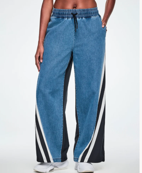 Dale-Z Denim Combo Pants