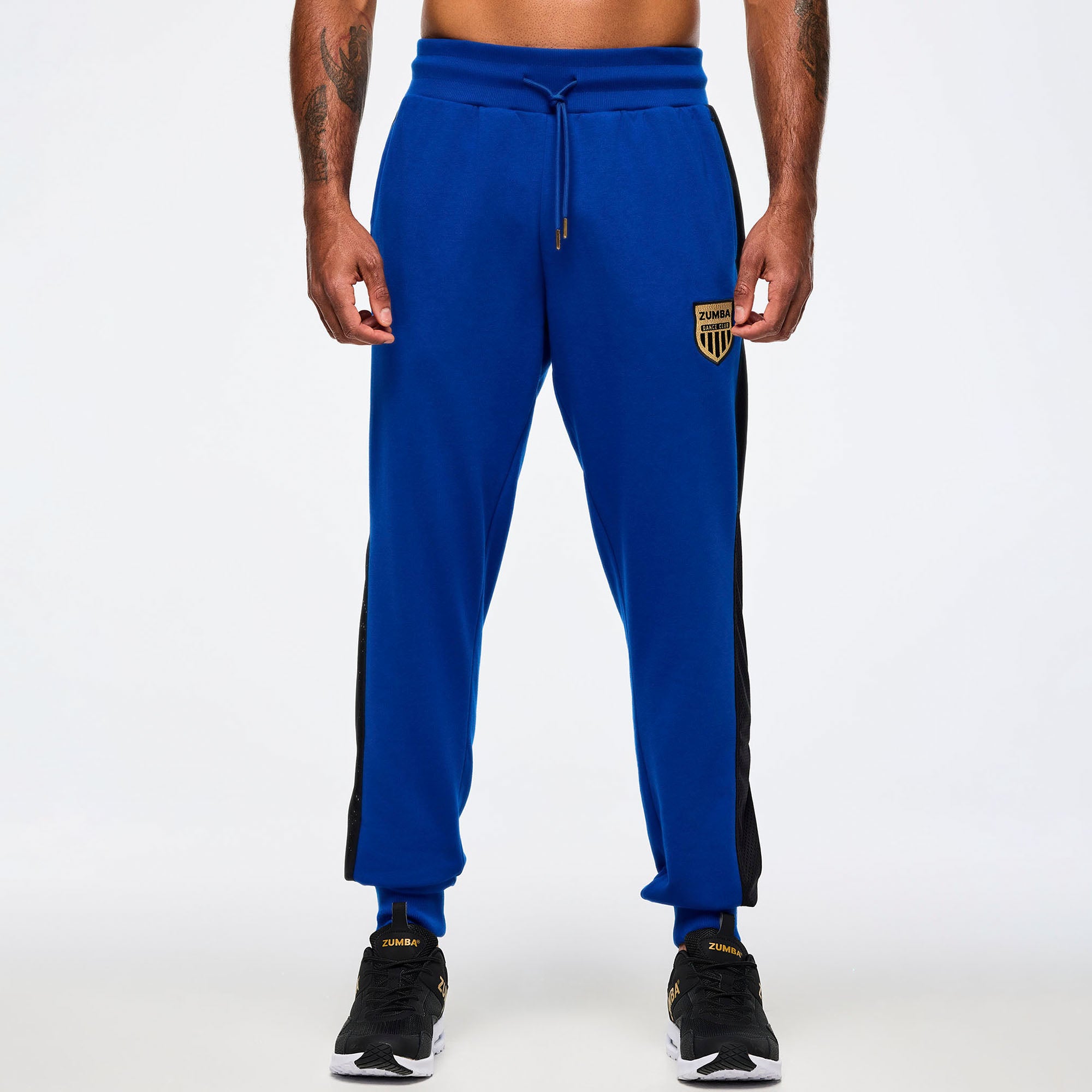 Victory Sweatpants With Mesh Side Inserts זומבה מכנס