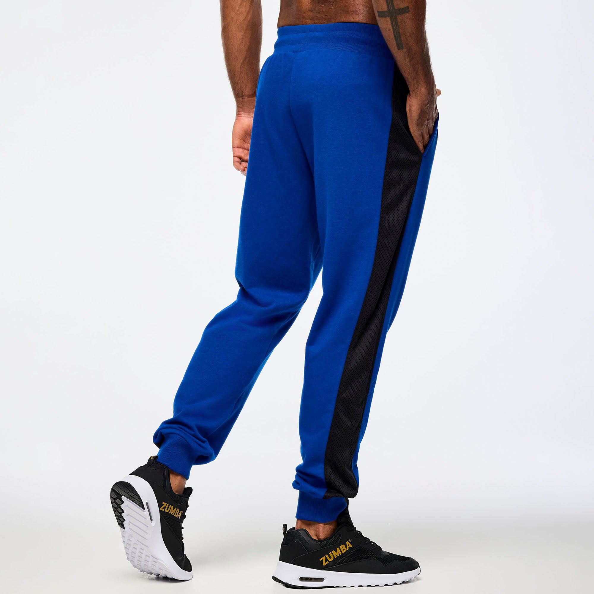 Victory Sweatpants With Mesh Side Inserts זומבה מכנס