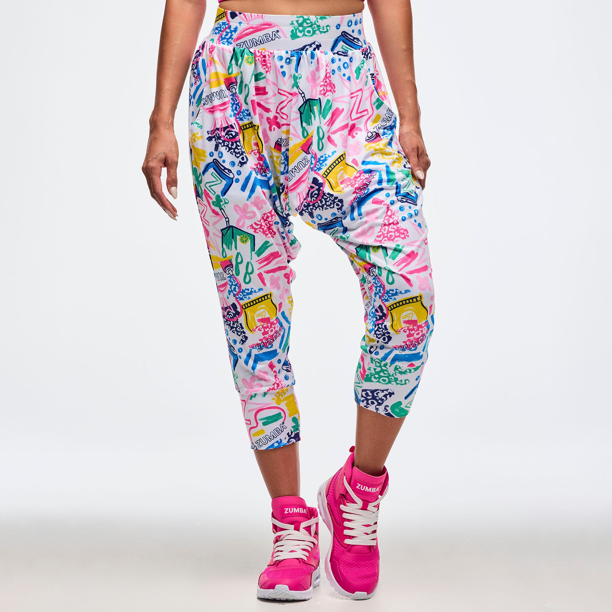 Sizzlin' Harem Crop Pants מכנס שקי זומבה