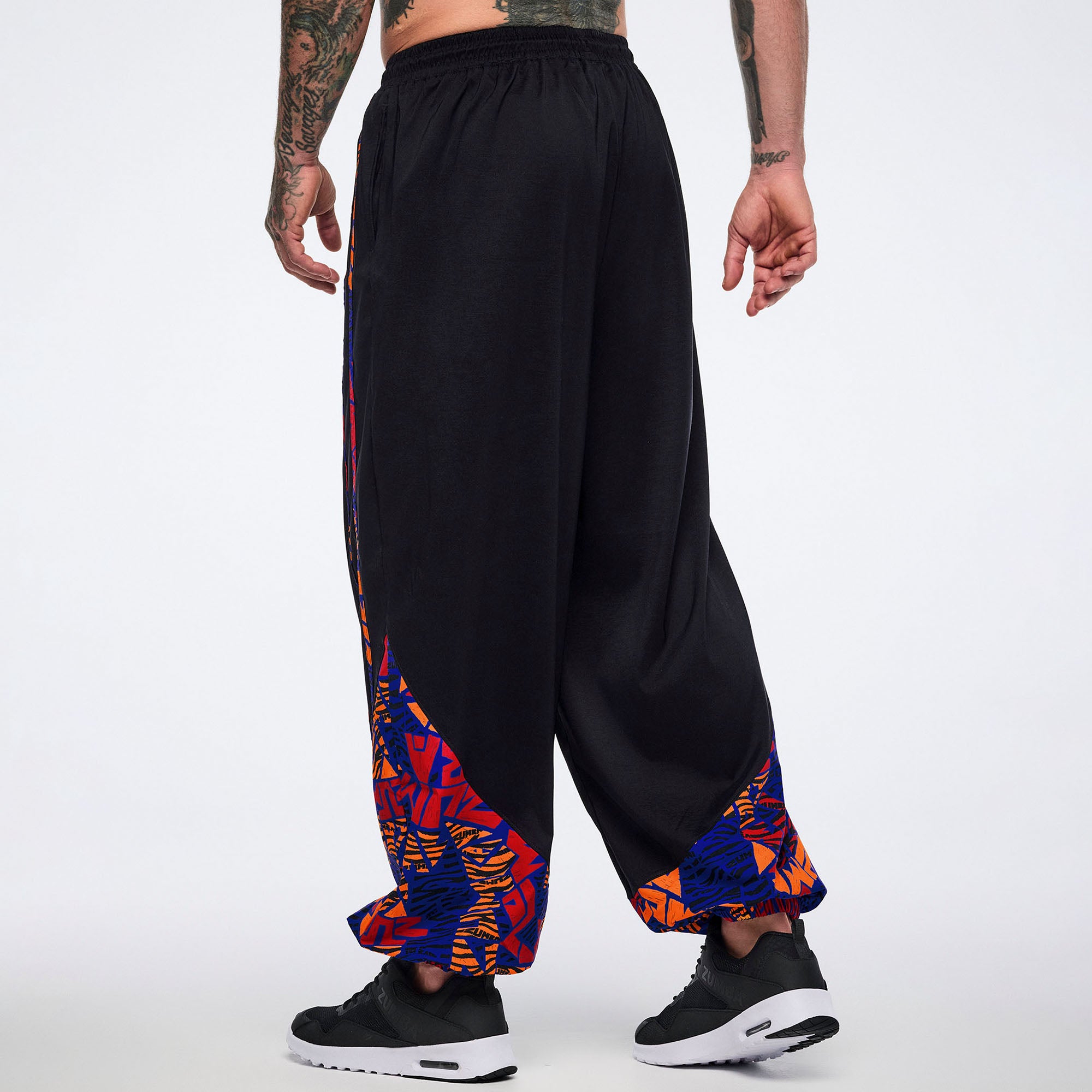 Wildbeat Woven Slouch Pants With Piping מכנס זומבה