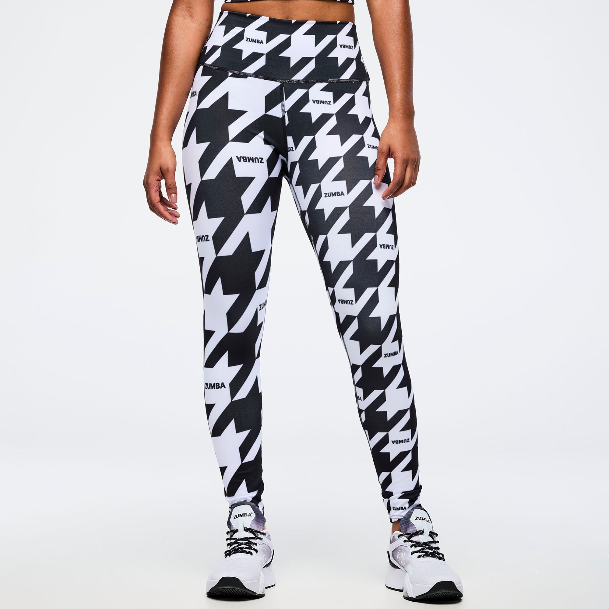 מכנס זומבה Zumba Amour magic High Waisted Ankle Leggings