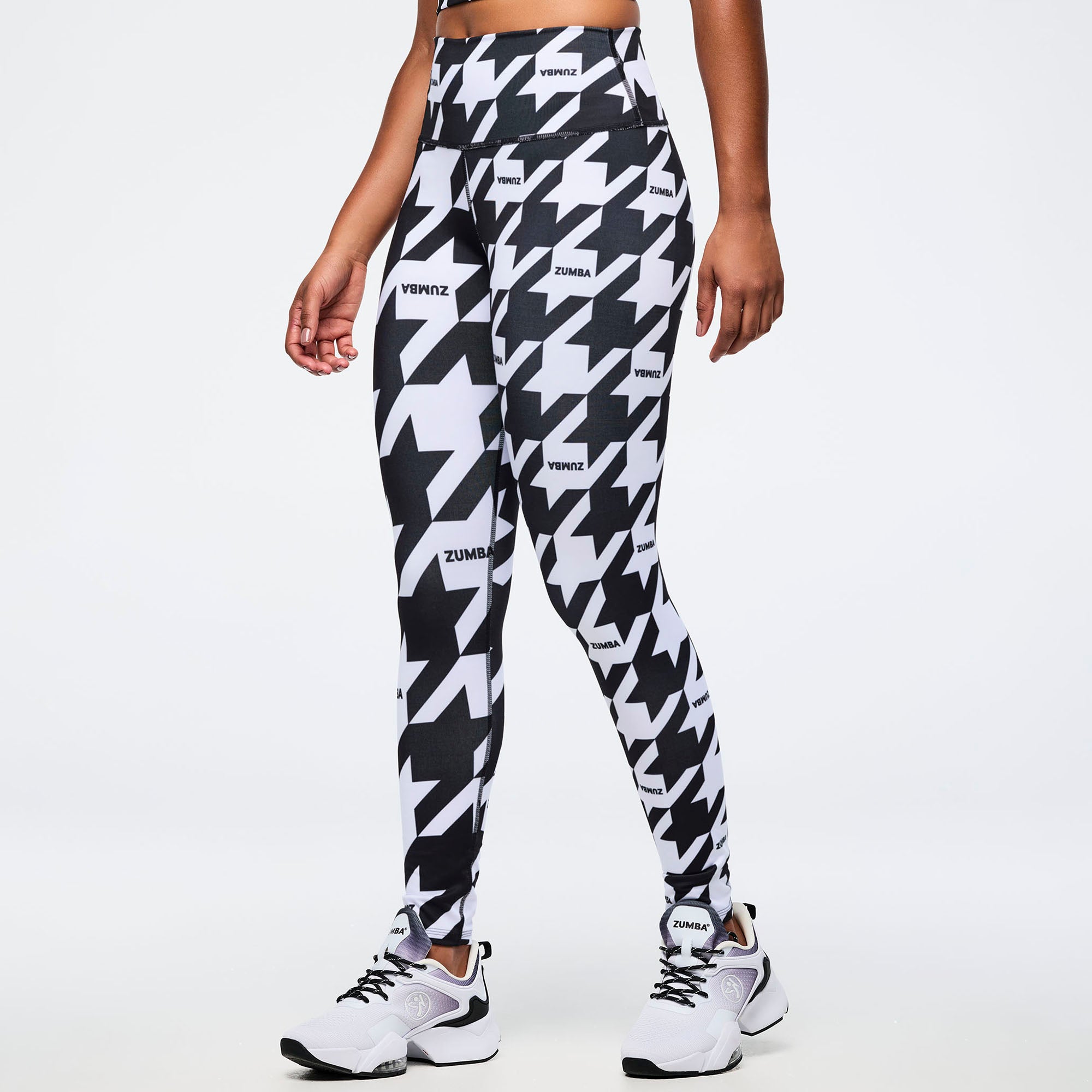 מכנס זומבה Zumba Amour magic High Waisted Ankle Leggings