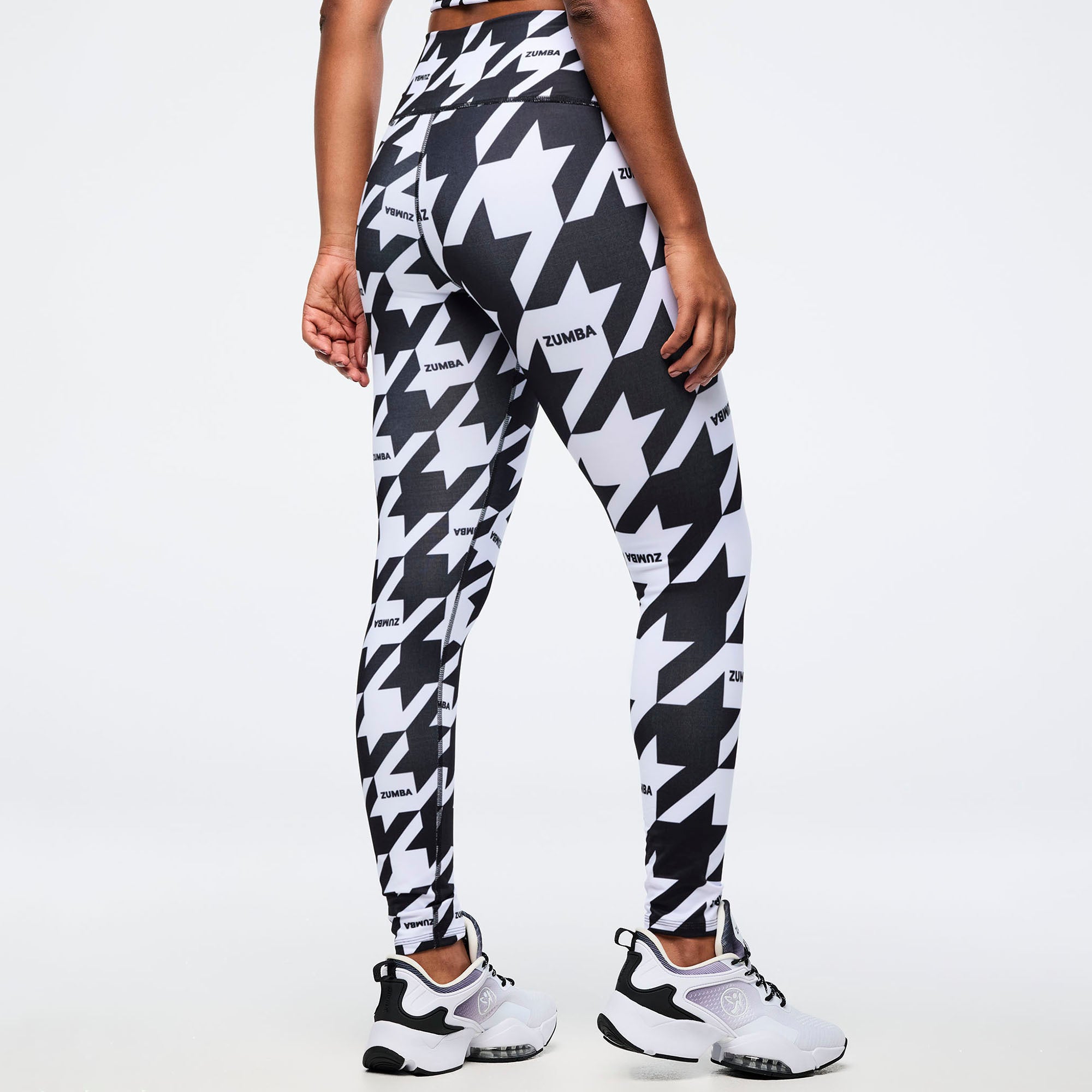 מכנס זומבה Zumba Amour magic High Waisted Ankle Leggings