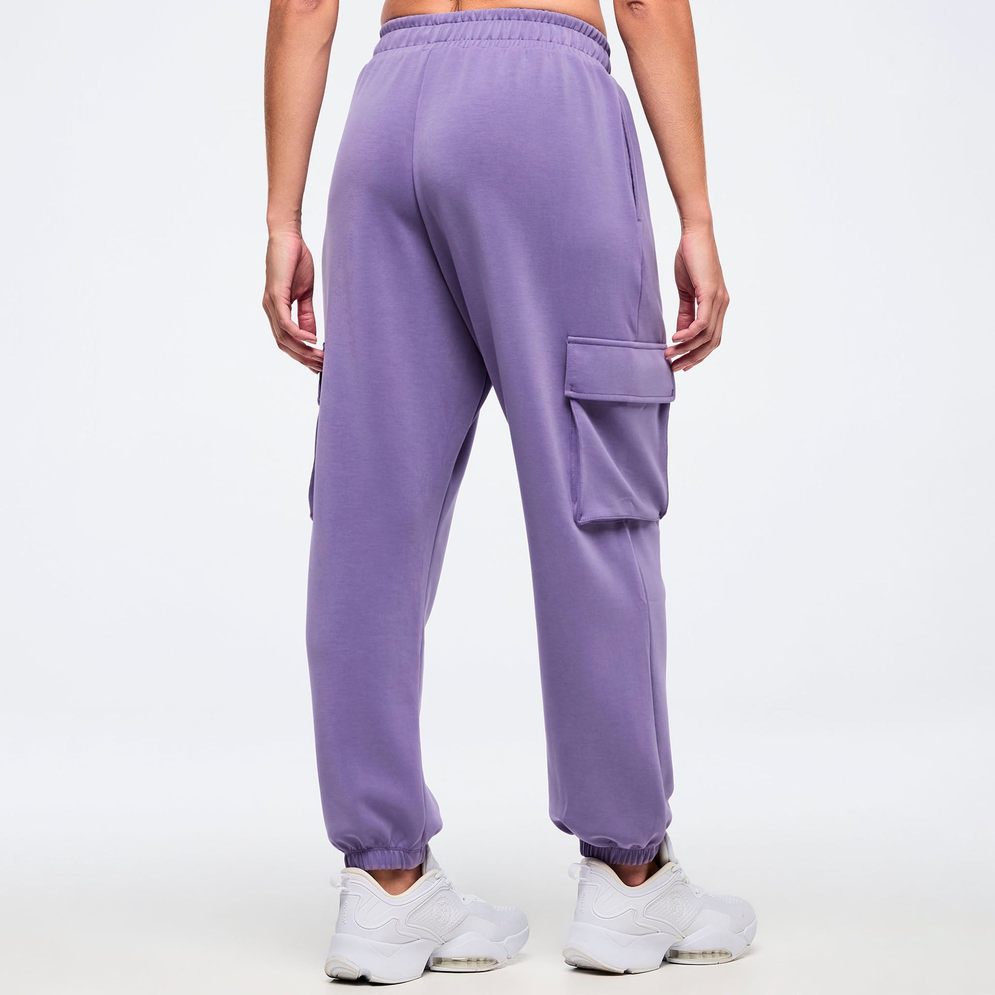Pastel Modal Slouch Cargo Pants With Belt מכנס קרגו עם חגורה זומבה