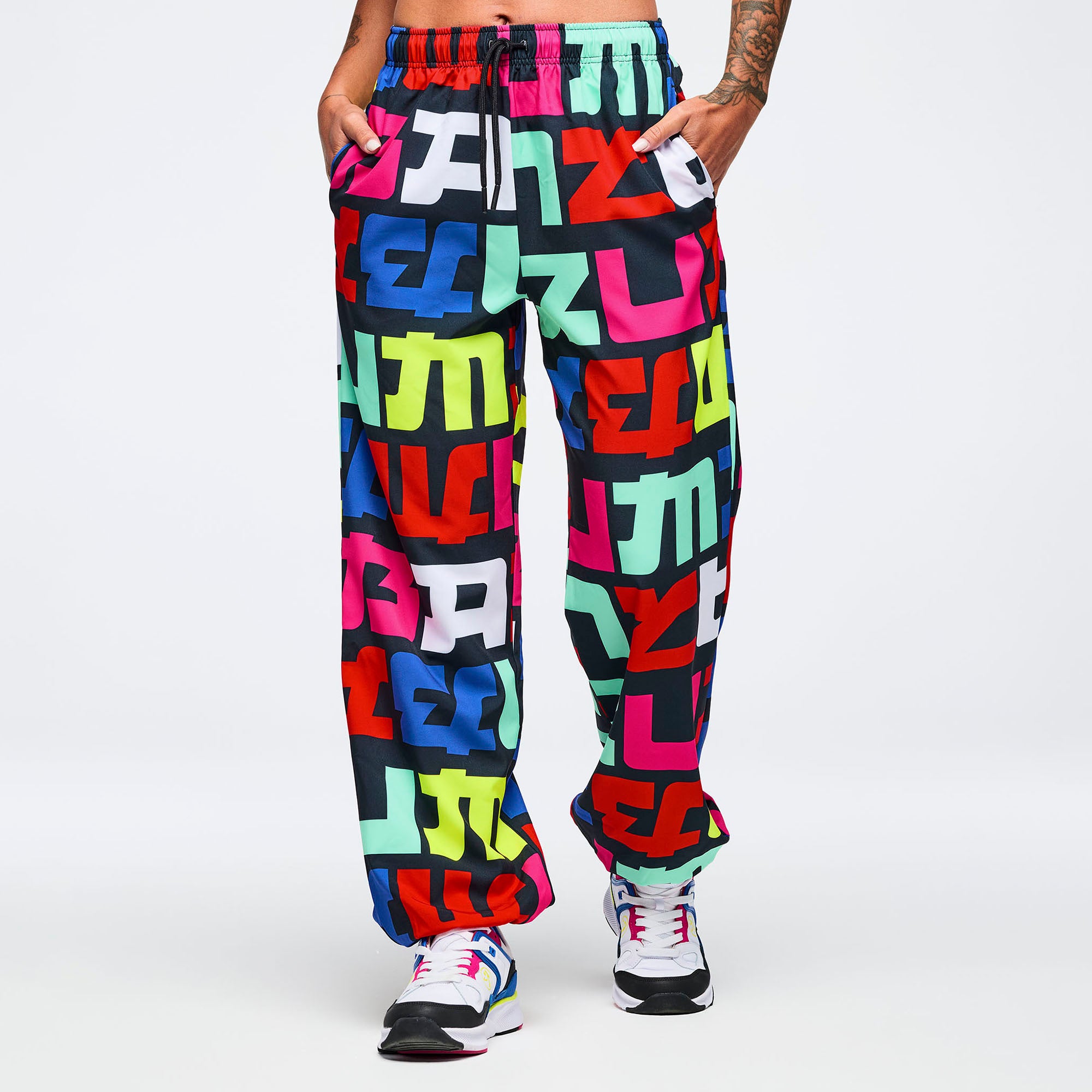 Eastern Flavor Baggy Woven Pants - מכנס זומבה