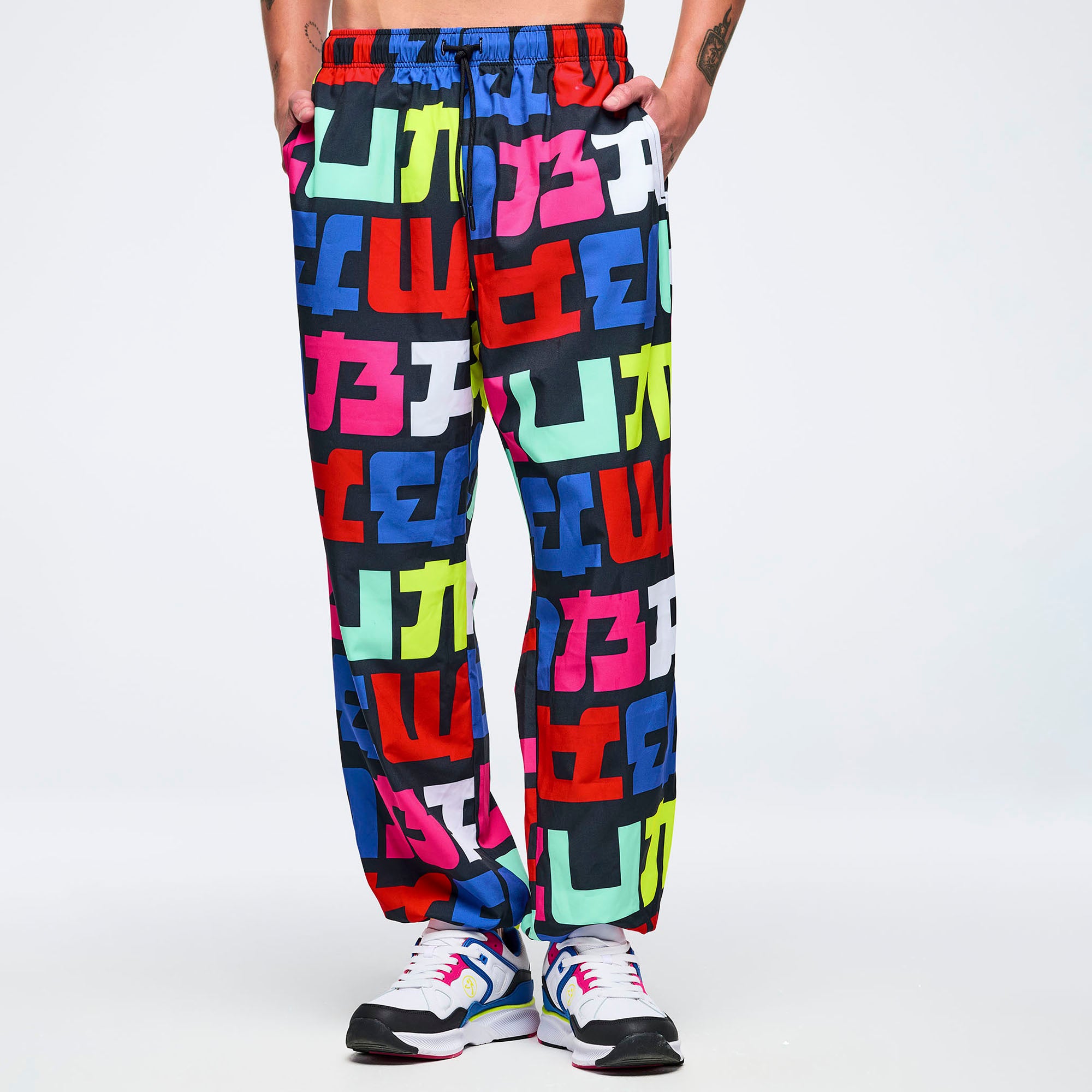 Eastern Flavor Baggy Woven Pants - מכנס זומבה