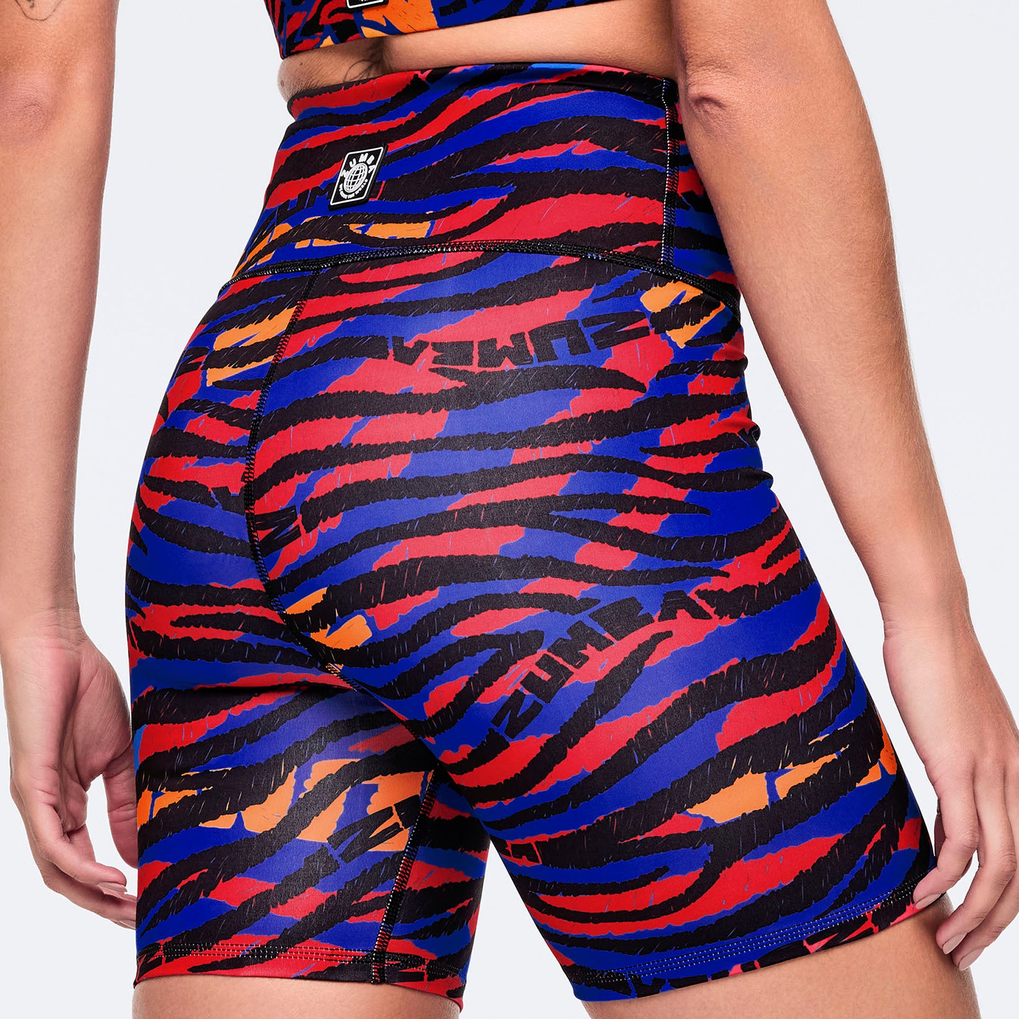 Wildbeat High Waisted Biker Shorts טייץ קצר בייקר זומבה