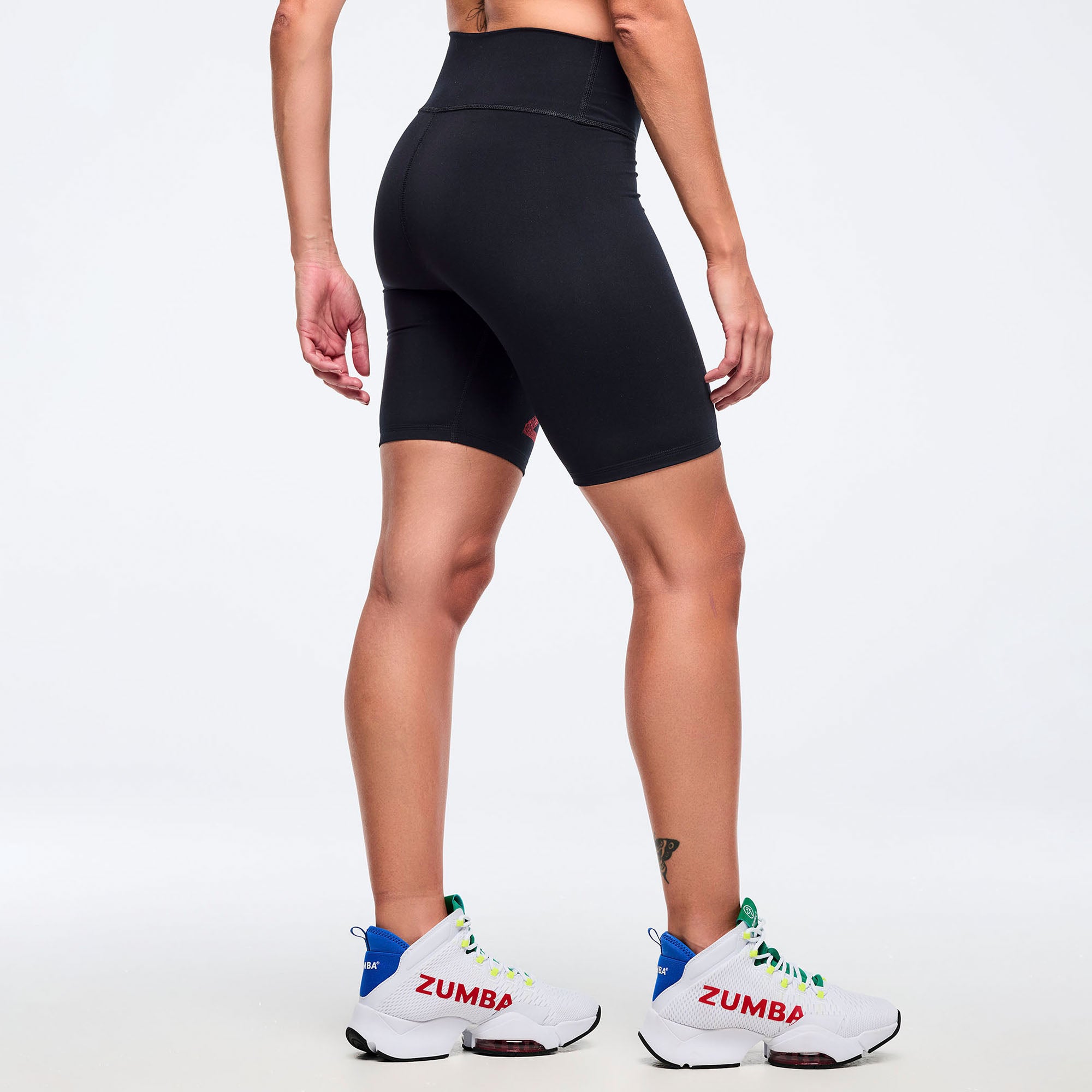 Latin Movement High Waisted Long Biker Shorts בייקר זומבה
