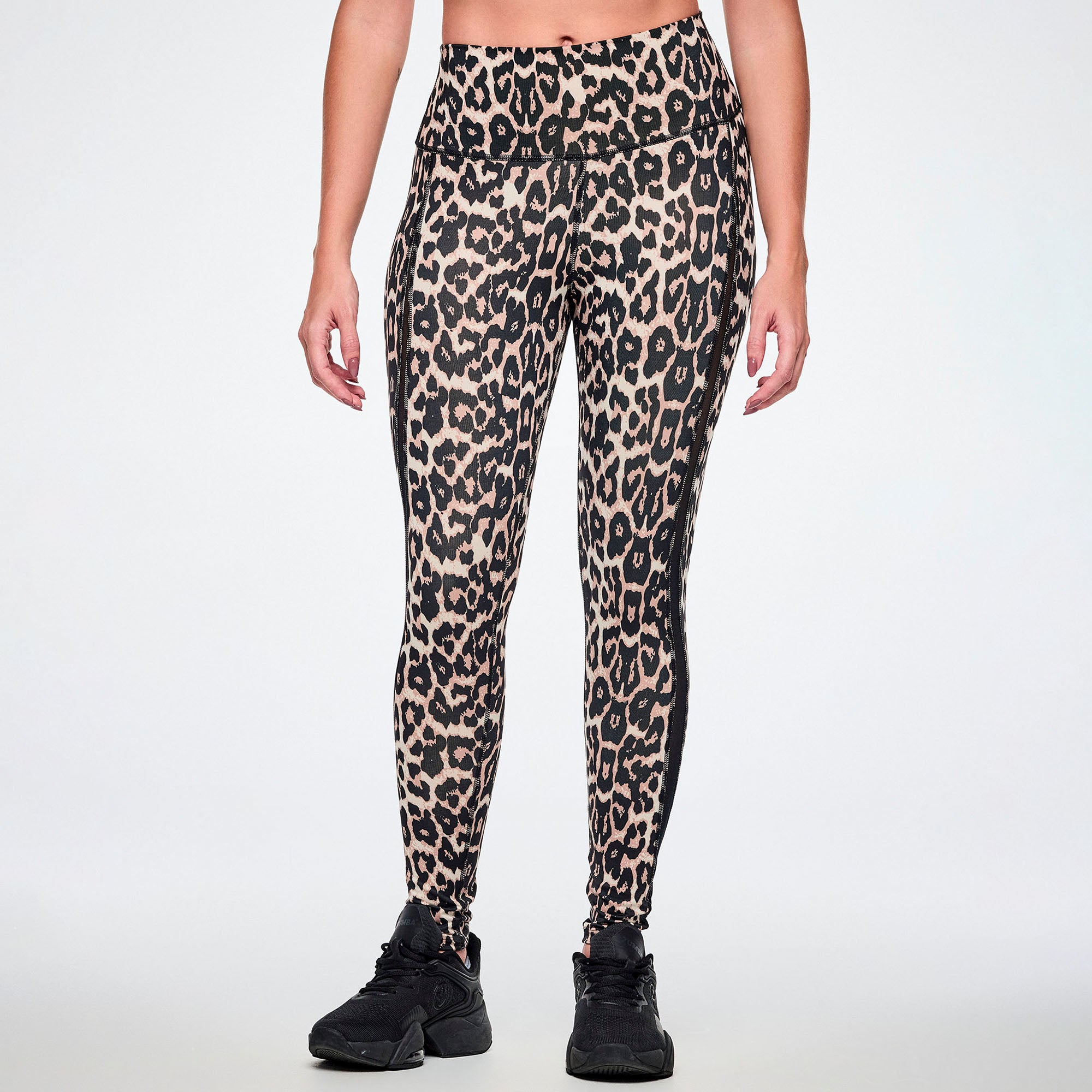 Rock ‘n’ Roll Z-Lift High Waisted Ankle Leggings With Mesh