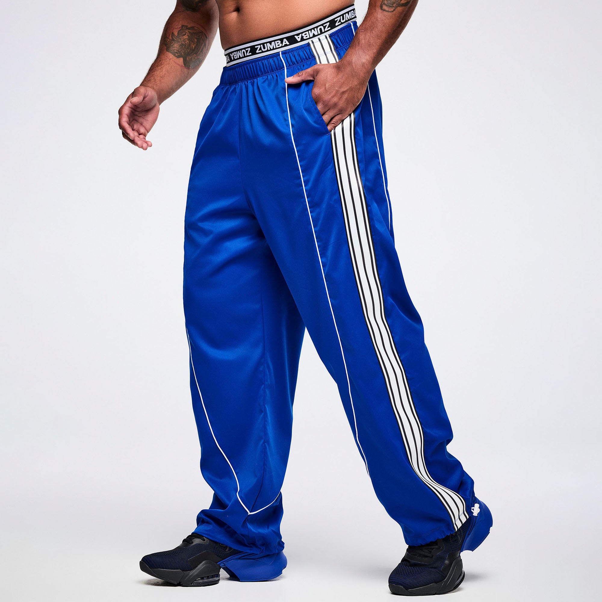 Dale-Z Double Waisted Slouch Woven Pants