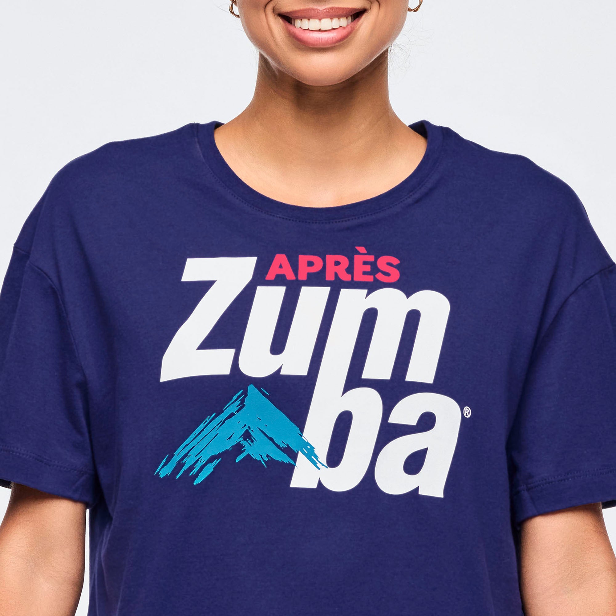 Apres Zumba Crew Neck Crop Top חולצת זומבה