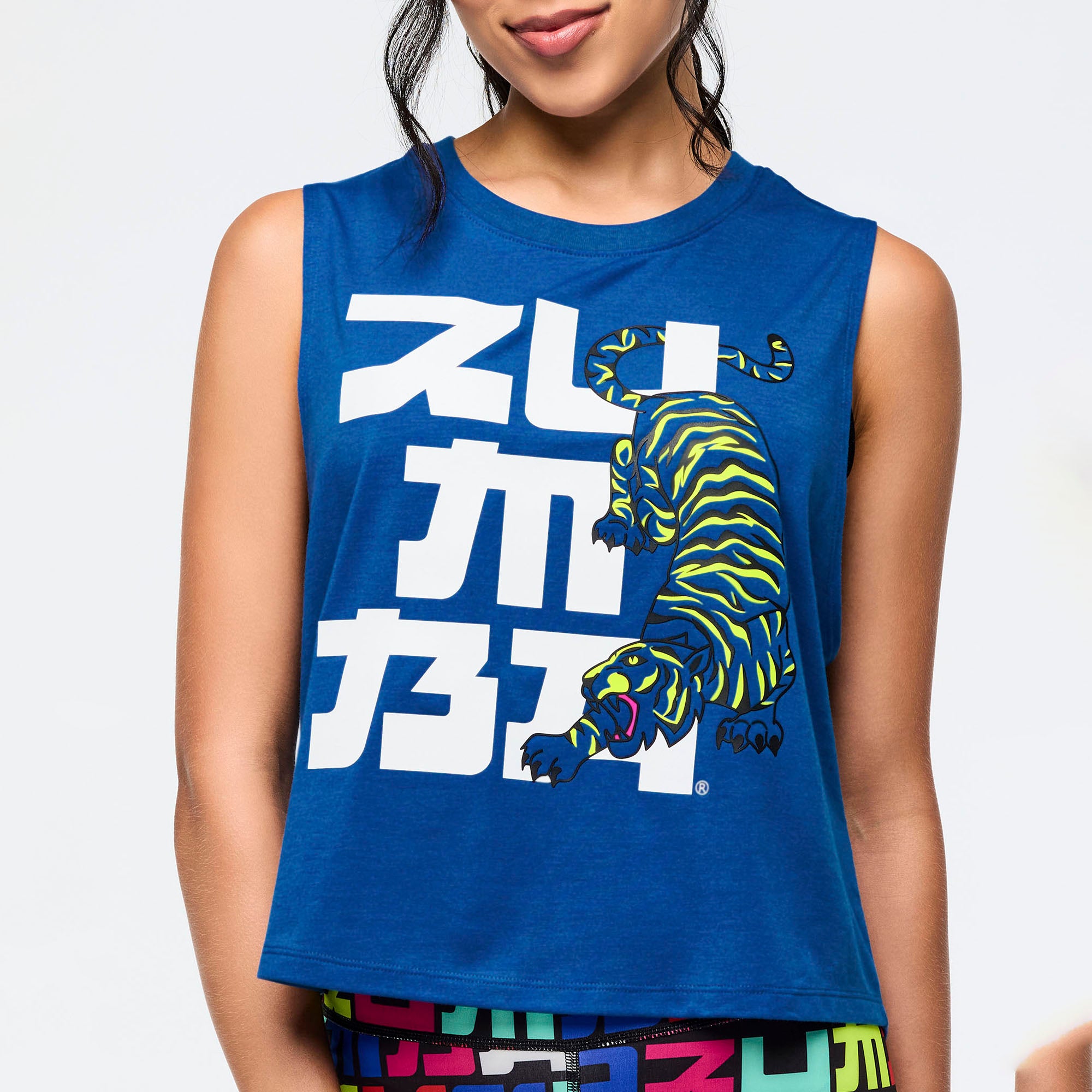 Eastern Flavor Loose Muscle Tank גופיה זומבה