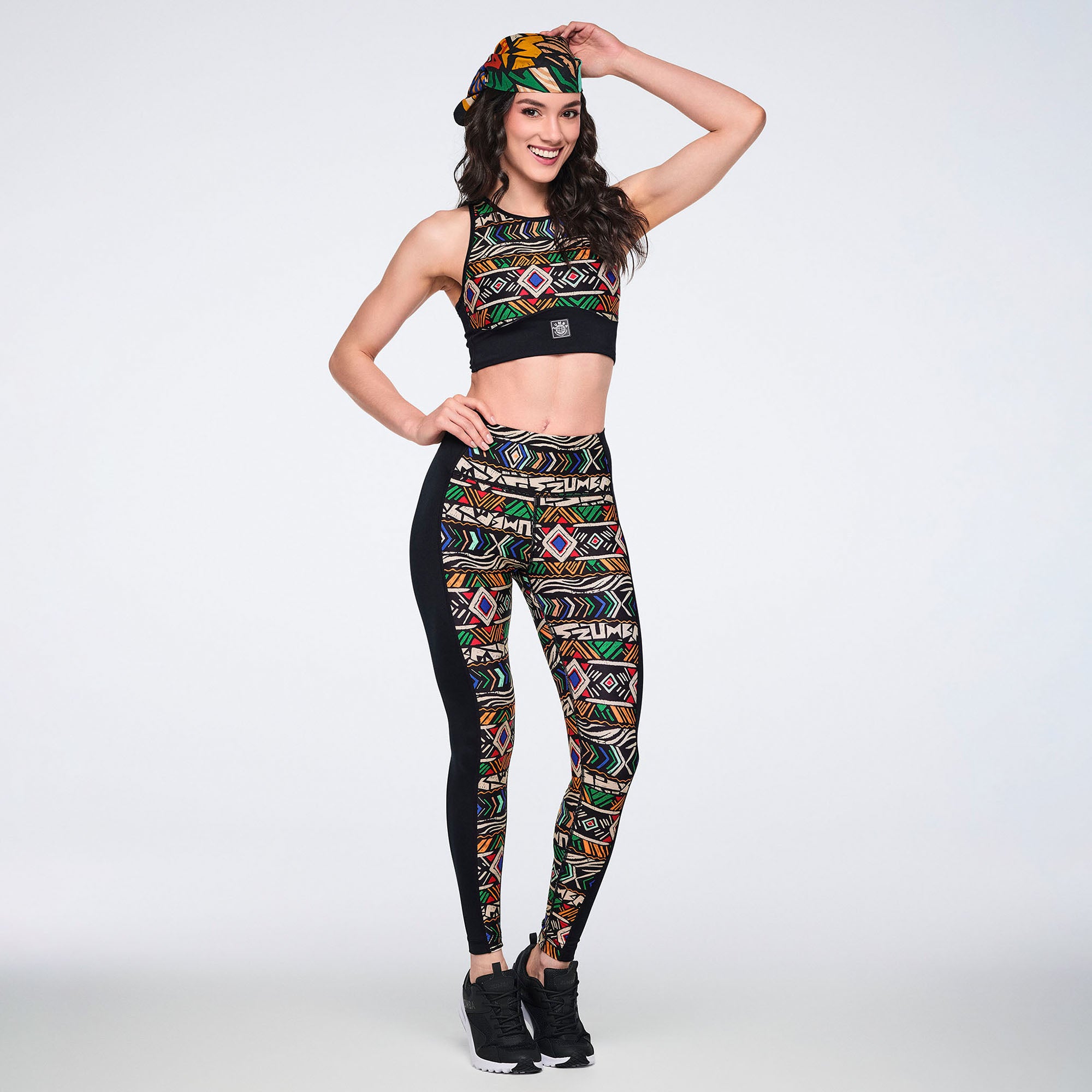Wildbeat Longline Scoop Neck Racerback Bra גוזיית זומבה