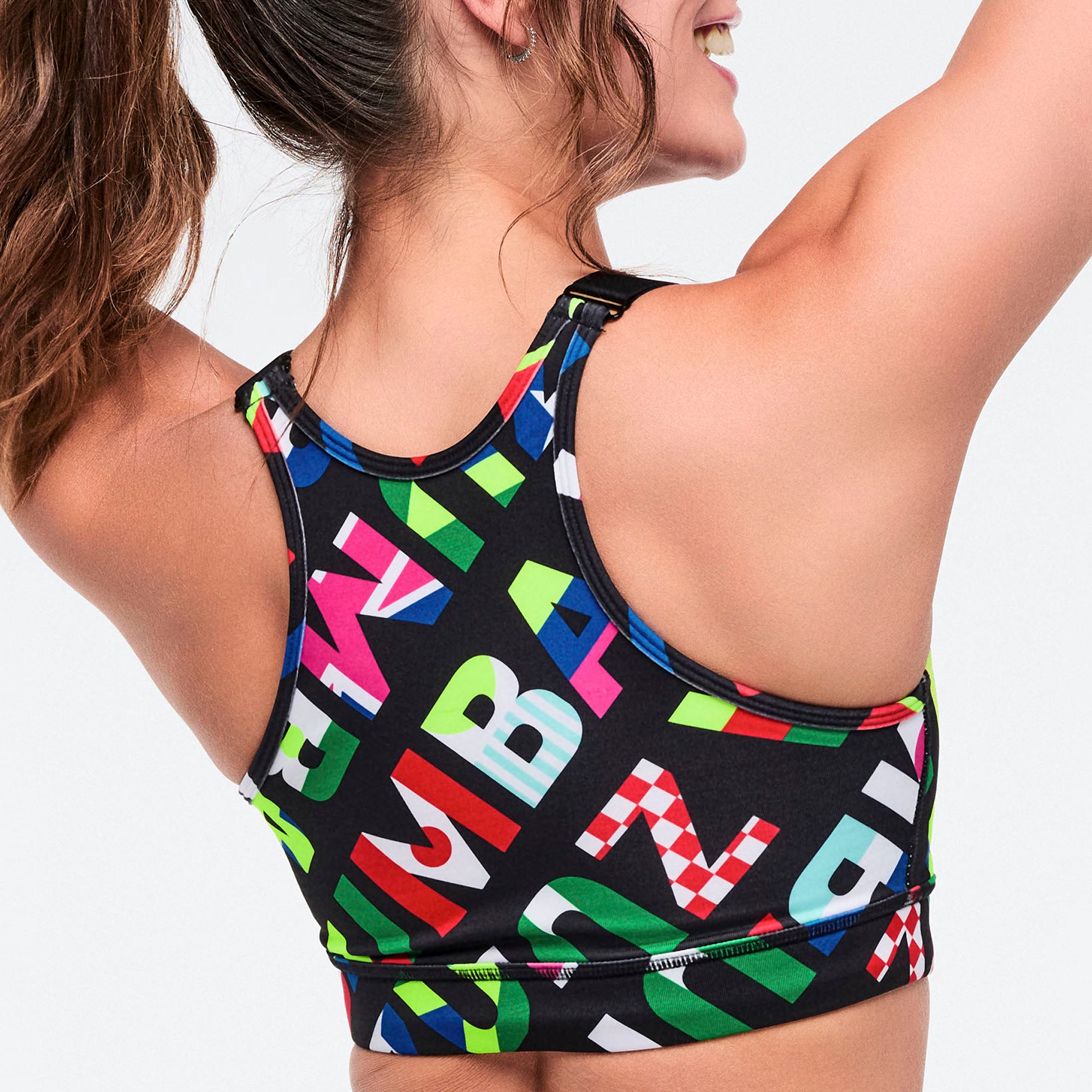 Worldwide Z-Lift Scoop Neck Adjustable Bra גוזיית זומבה