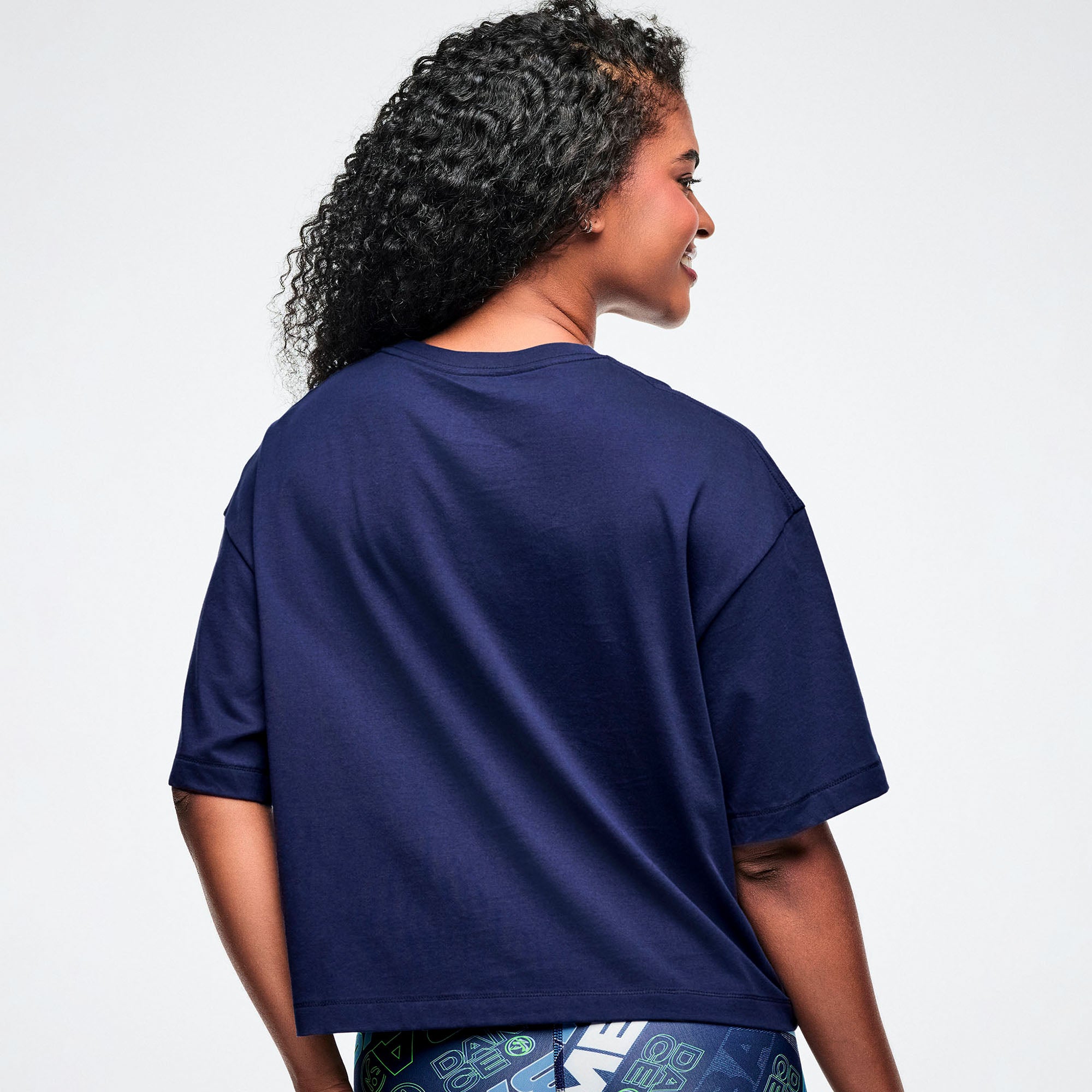 Jean Jamz Oversized Boxy Crop Top