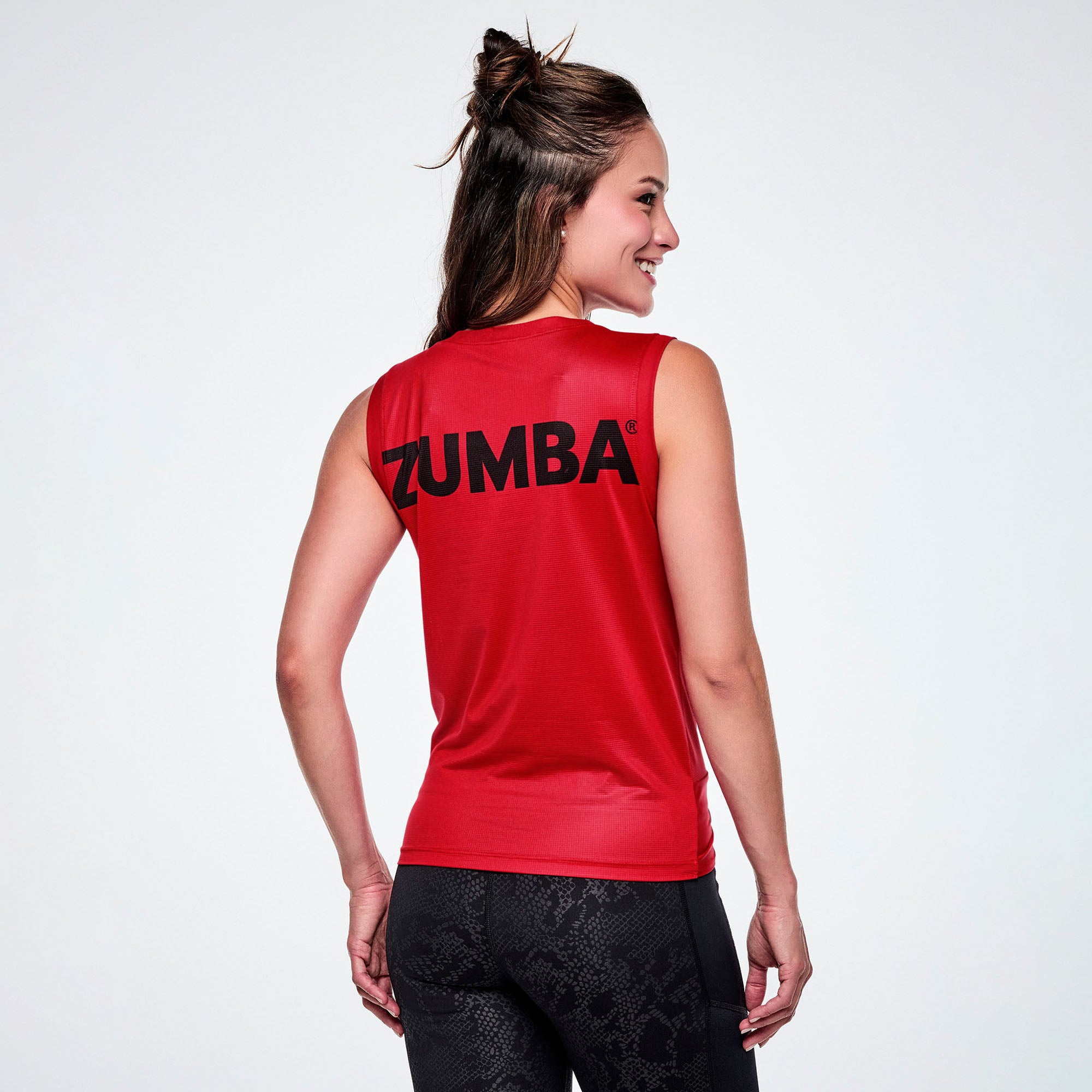 Rock ‘n’ Roll Front Twist Mesh Tank