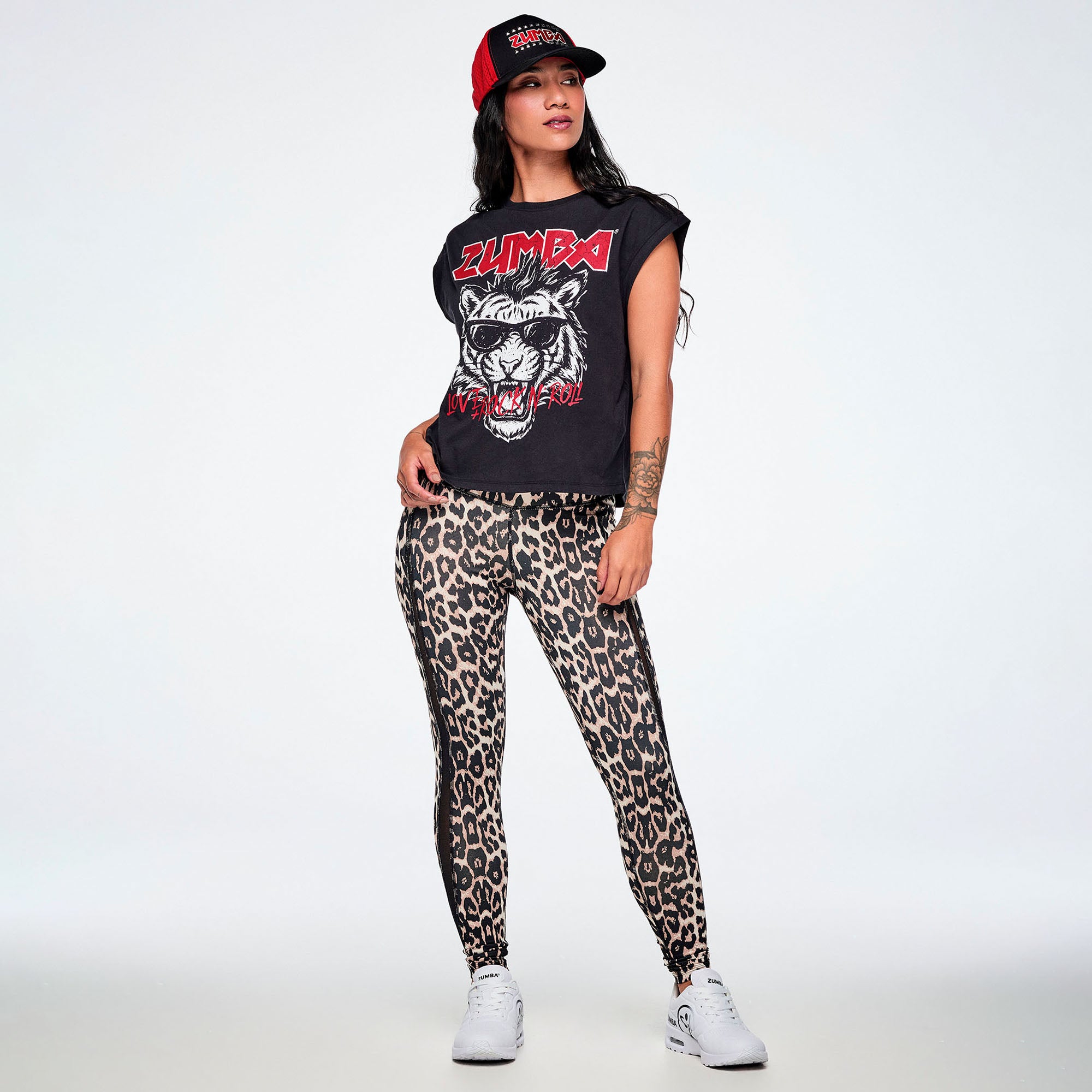 Rock ‘n’ Roll Extended Shoulder Loose Tank