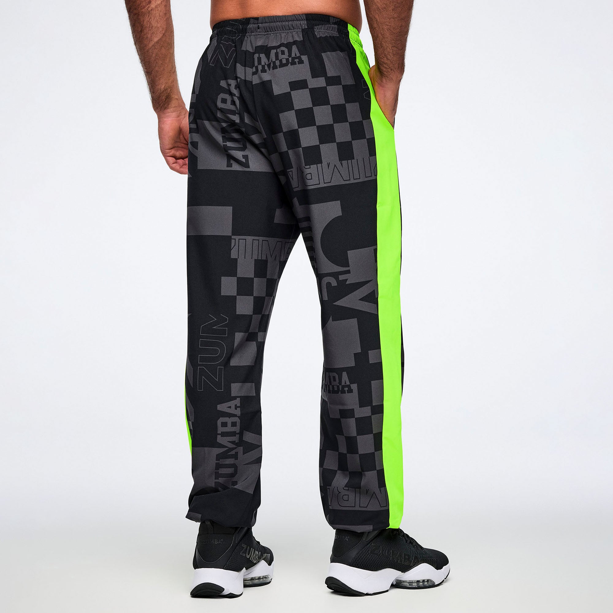 Worldwide Men's Woven Slouch Pants מכנס זומבה