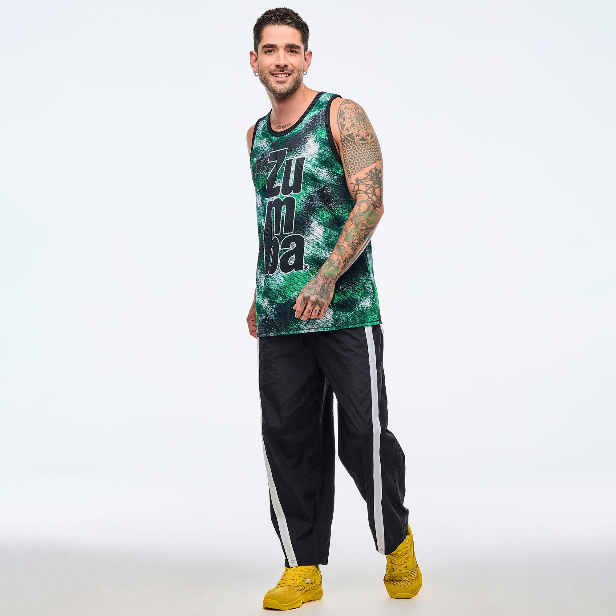 Apres Zumba Men's Basketball Tank גופיית זומבה