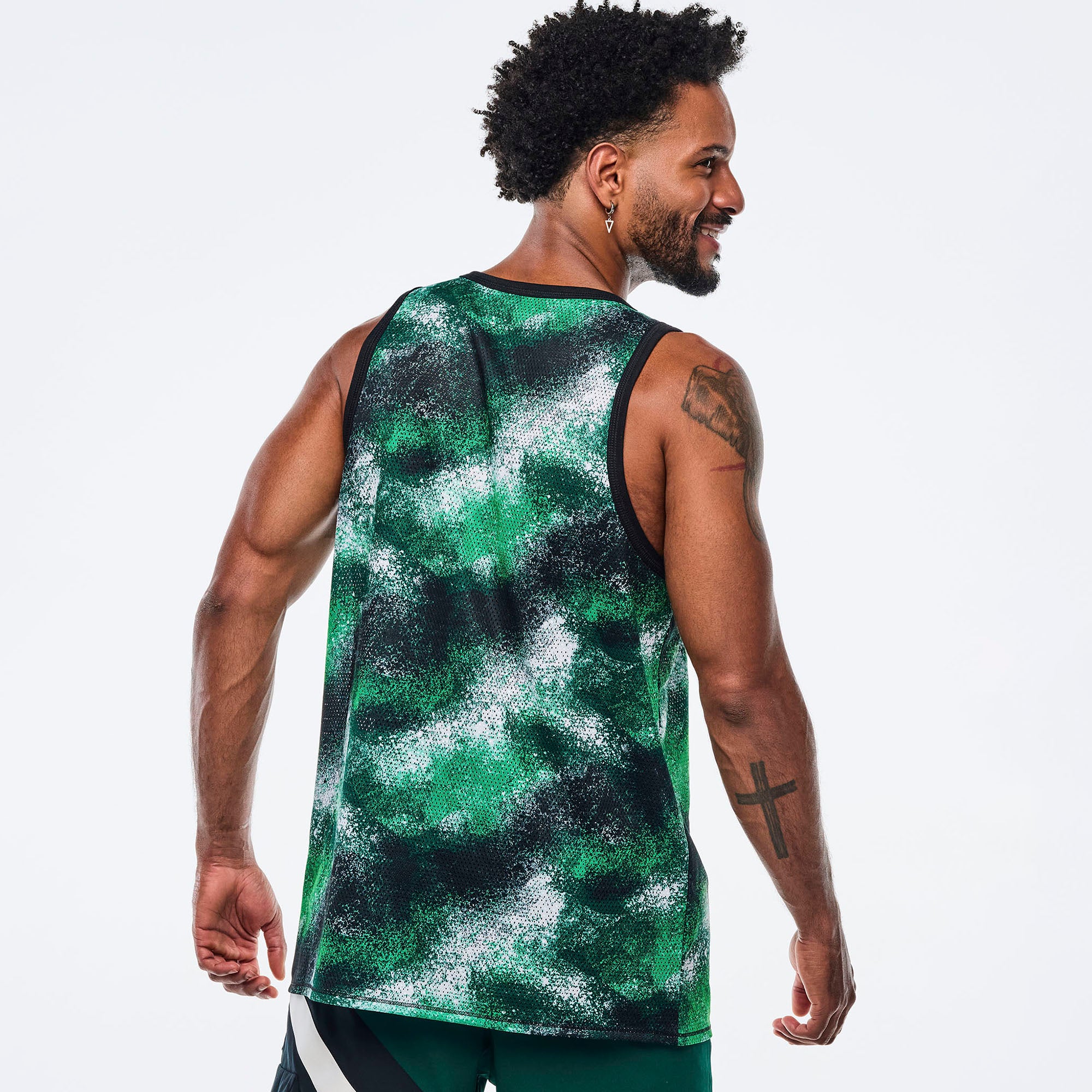 Apres Zumba Men's Basketball Tank גופיית זומבה