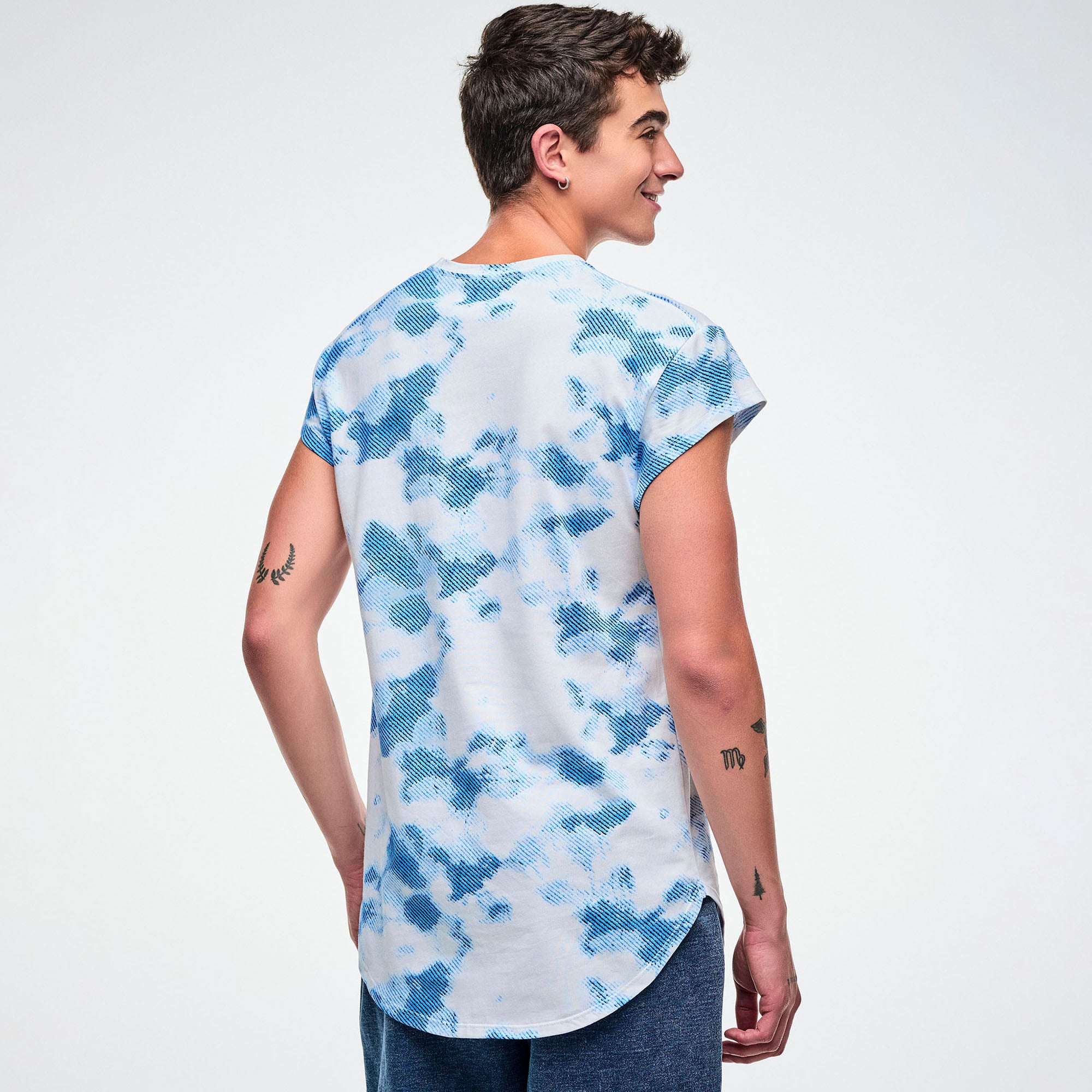 Jean Jamz Men's Round Hem Tee