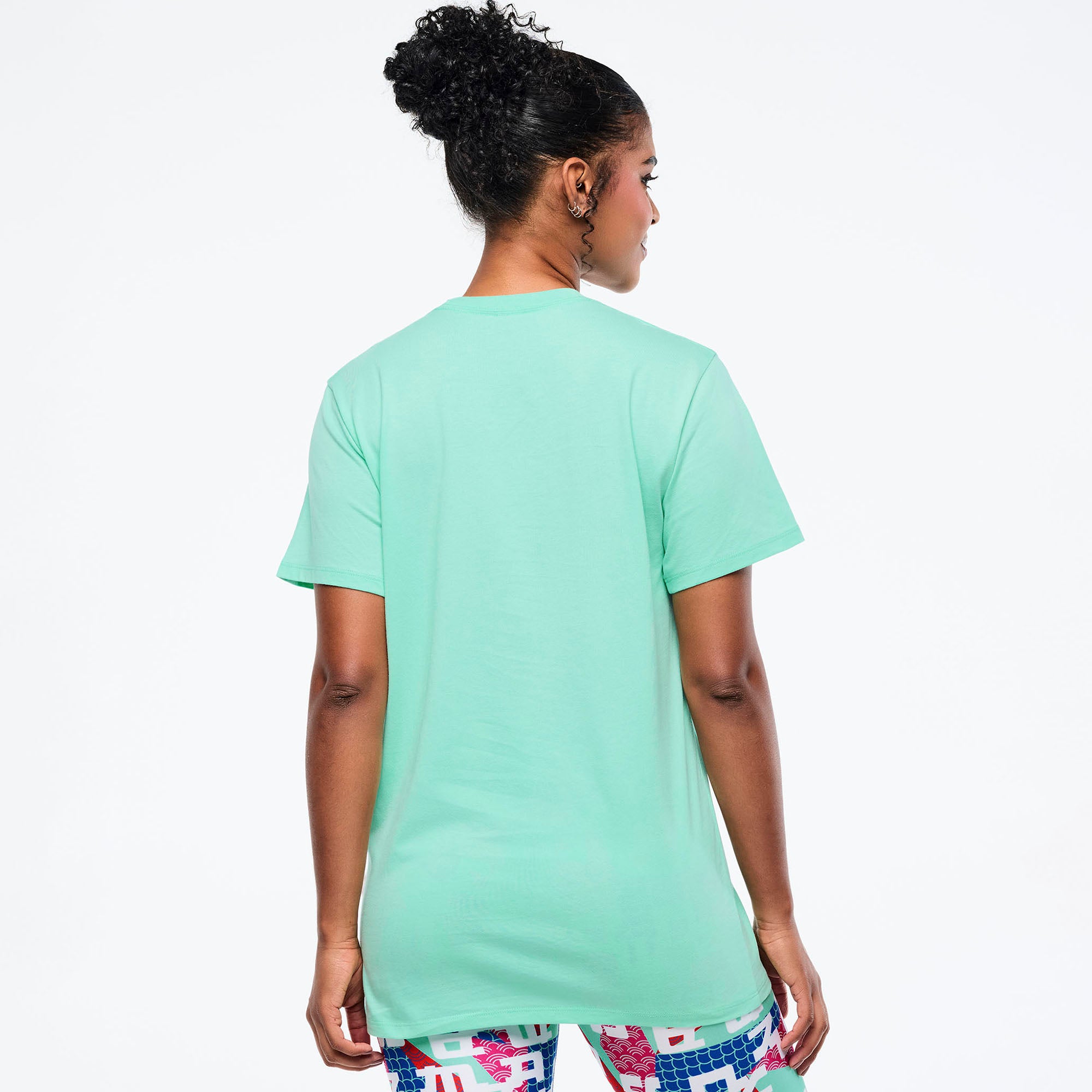Eastern Flavor Crew Neck Tee - Light Green חולצה T זומבה