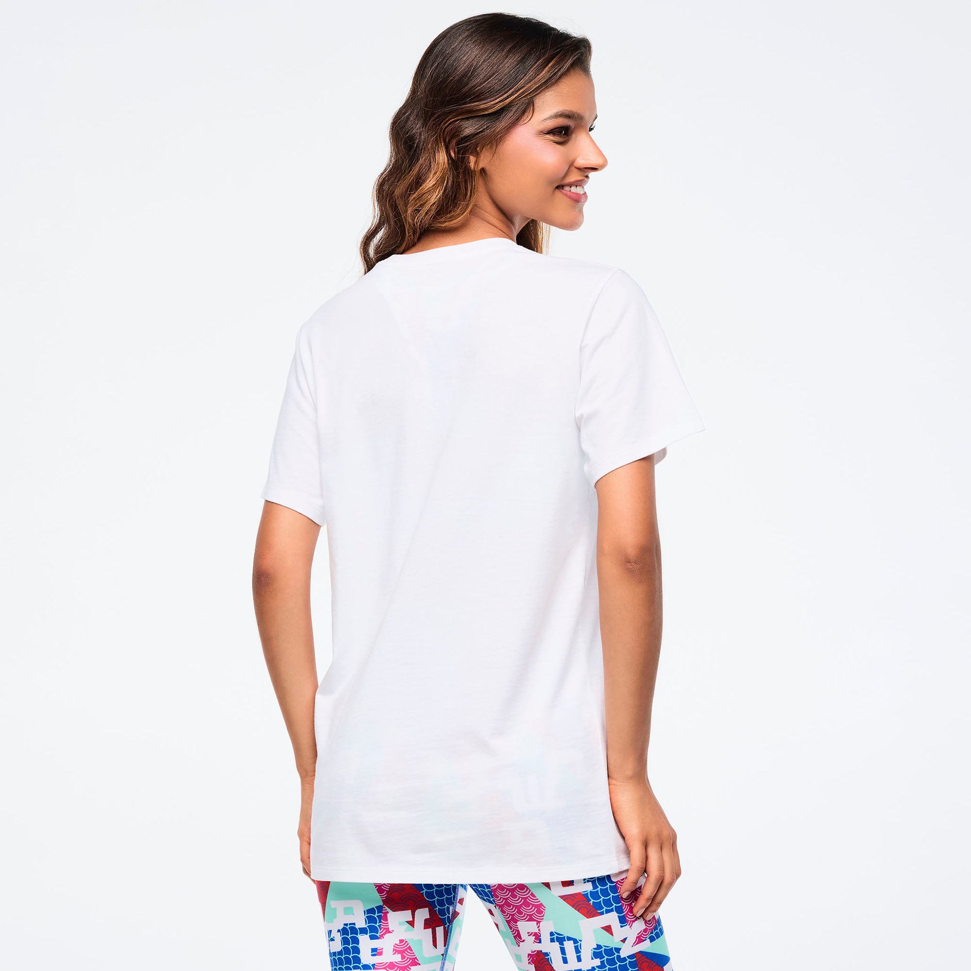 Eastern Flavor Crew Neck Tee - White/Blue