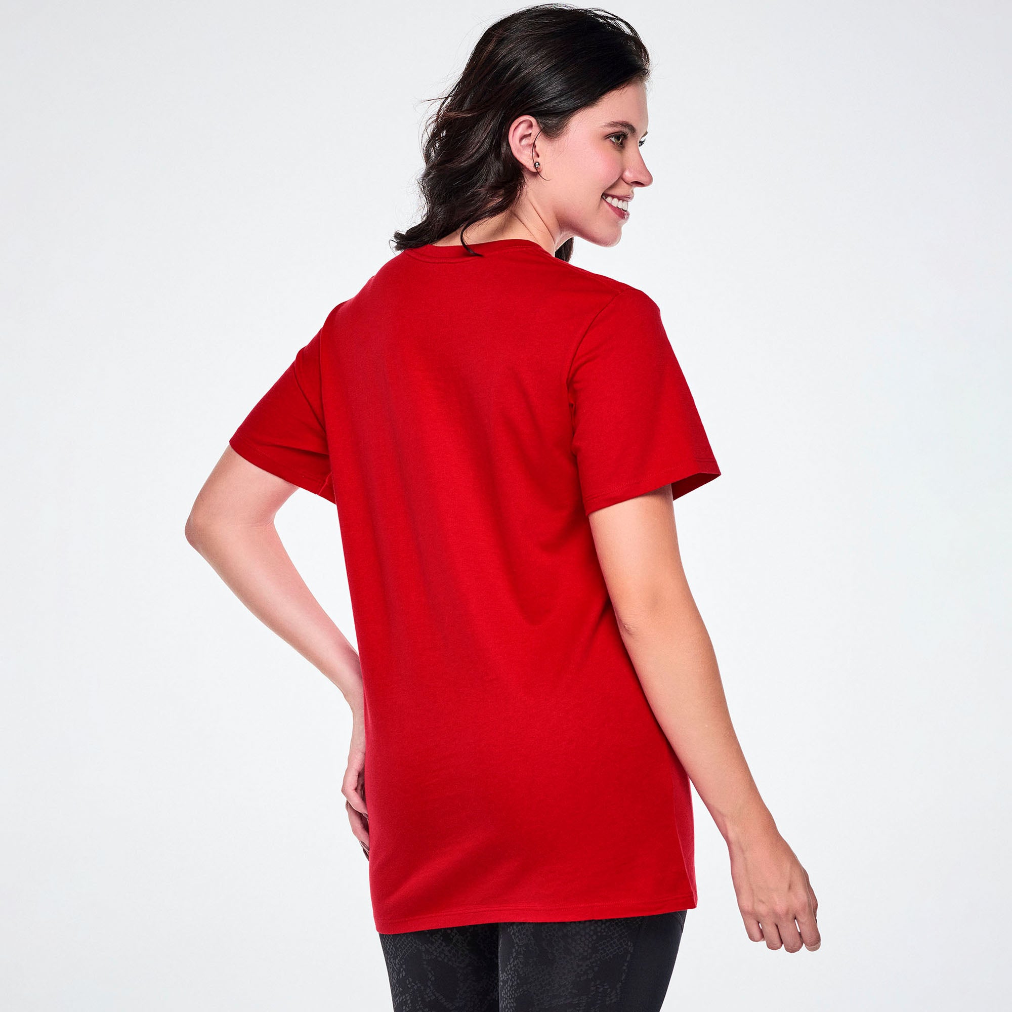 Rock ‘n’ Roll Unisex Crew Neck Tee - Red