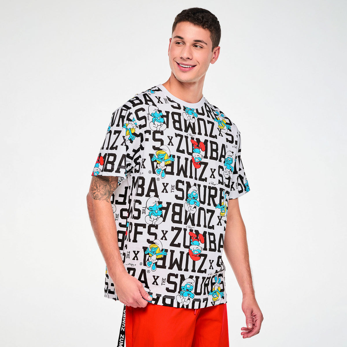 Zumba X The Smurfs Unisex Oversized Top