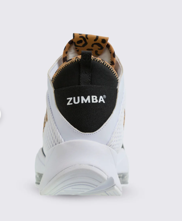 Zumba Air Stomp Funk 2.0 - White/Black נעלי זומבה בהזמנה אישית