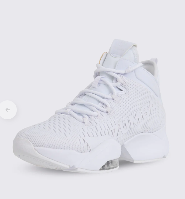 נעלי זומבה-הזמנות בלבד Zumba Air Stomp Funk 2.0 - White/White