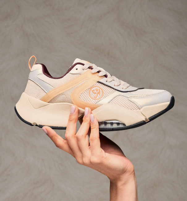 Zumba Air Stomp Volt - Beige נעלי זומבה בהזמנה אישית