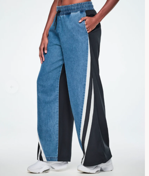 Dale-Z Denim Combo Pants