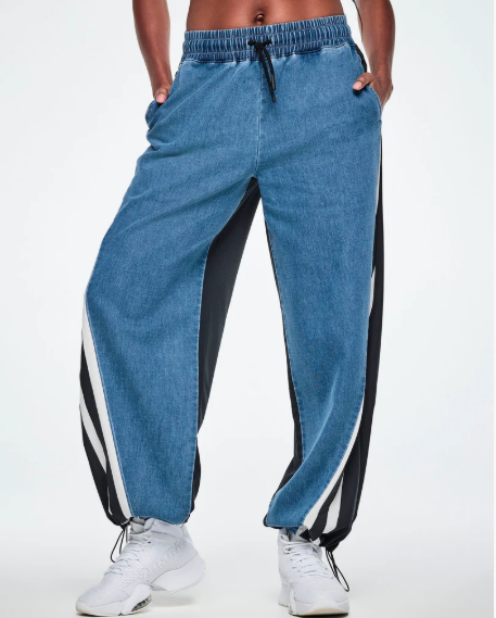 Dale-Z Denim Combo Pants