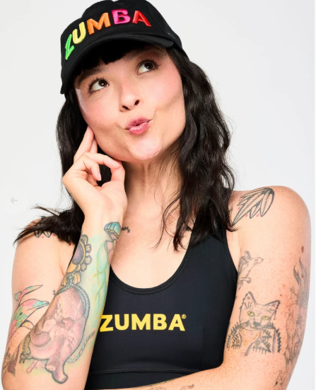 Zumba Core Dad Hat - Bold Black