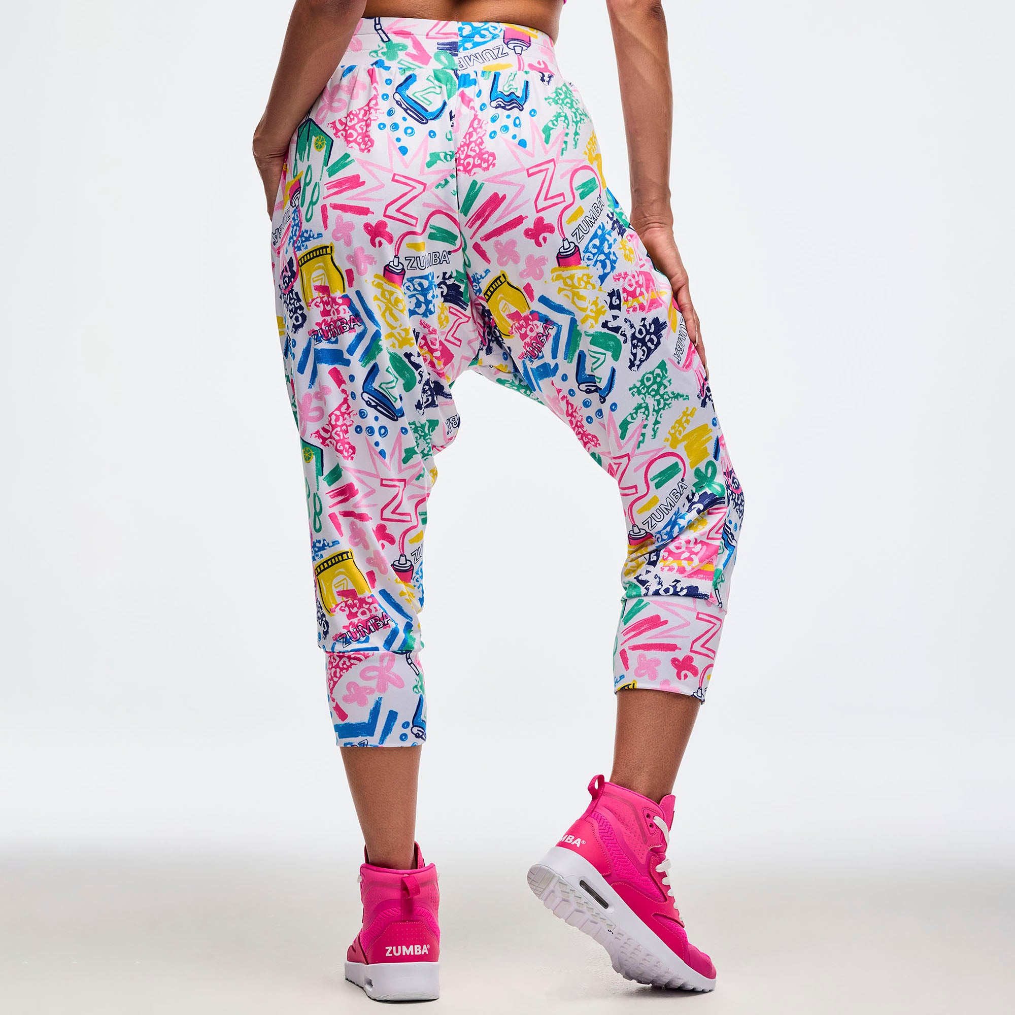 Sizzlin' Harem Crop Pants מכנס שקי זומבה