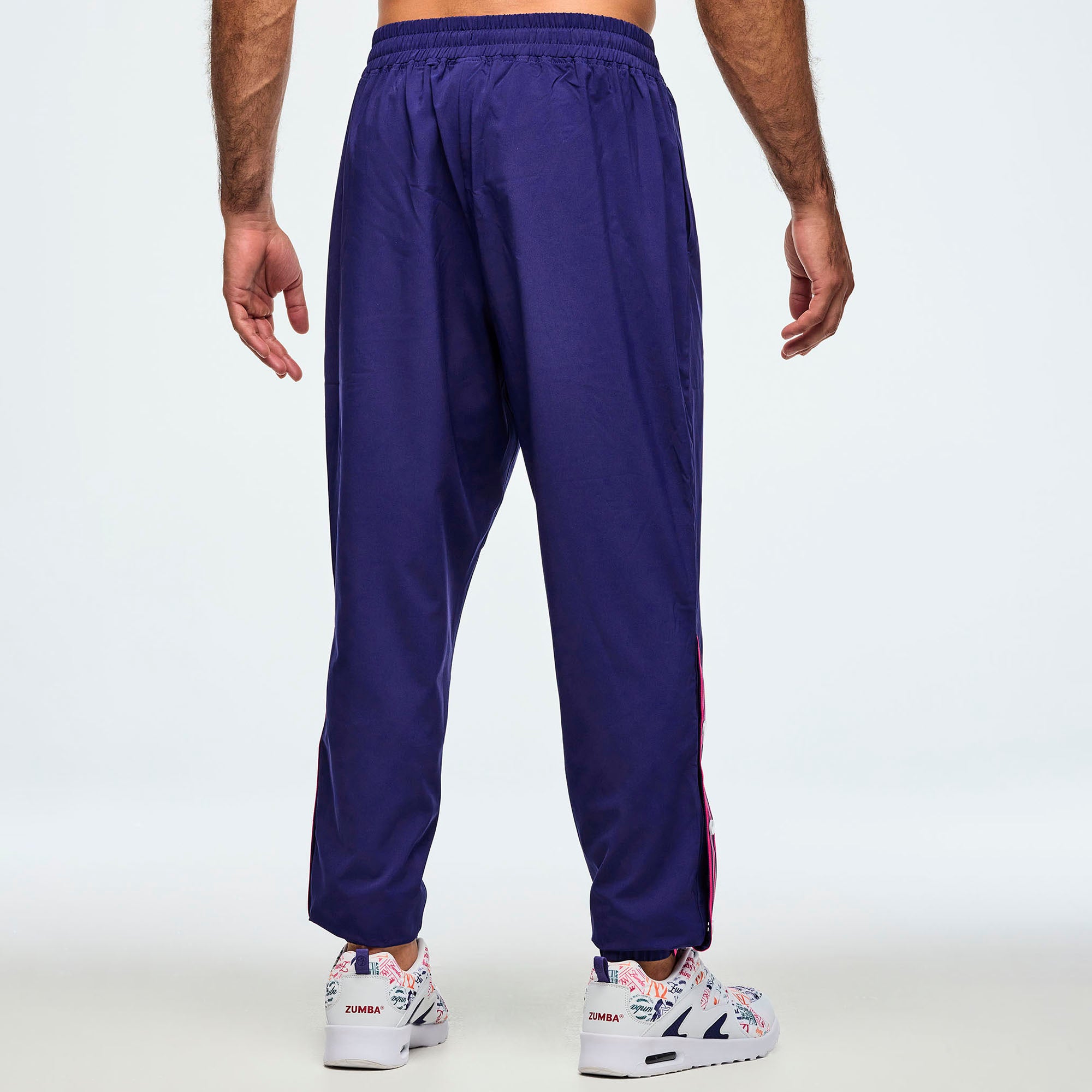 Class of 2001 Woven Track Pants With Side Snaps  מכנס טרנינג עם כפתורים  זומבה