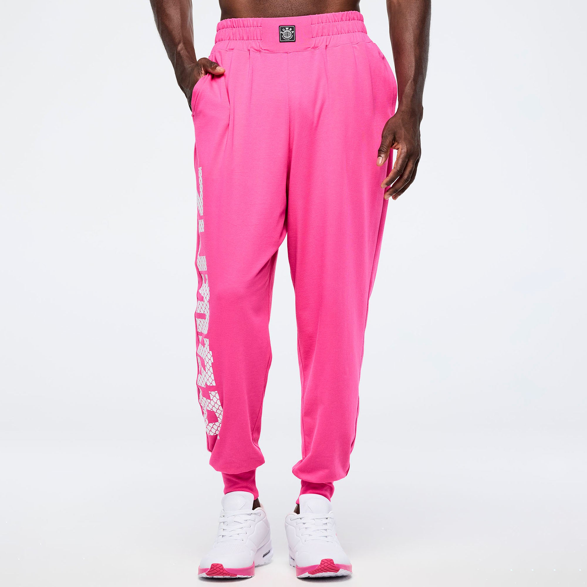 Eastern Flavor Knit Drop Crotch Joggers מכנס זומבה