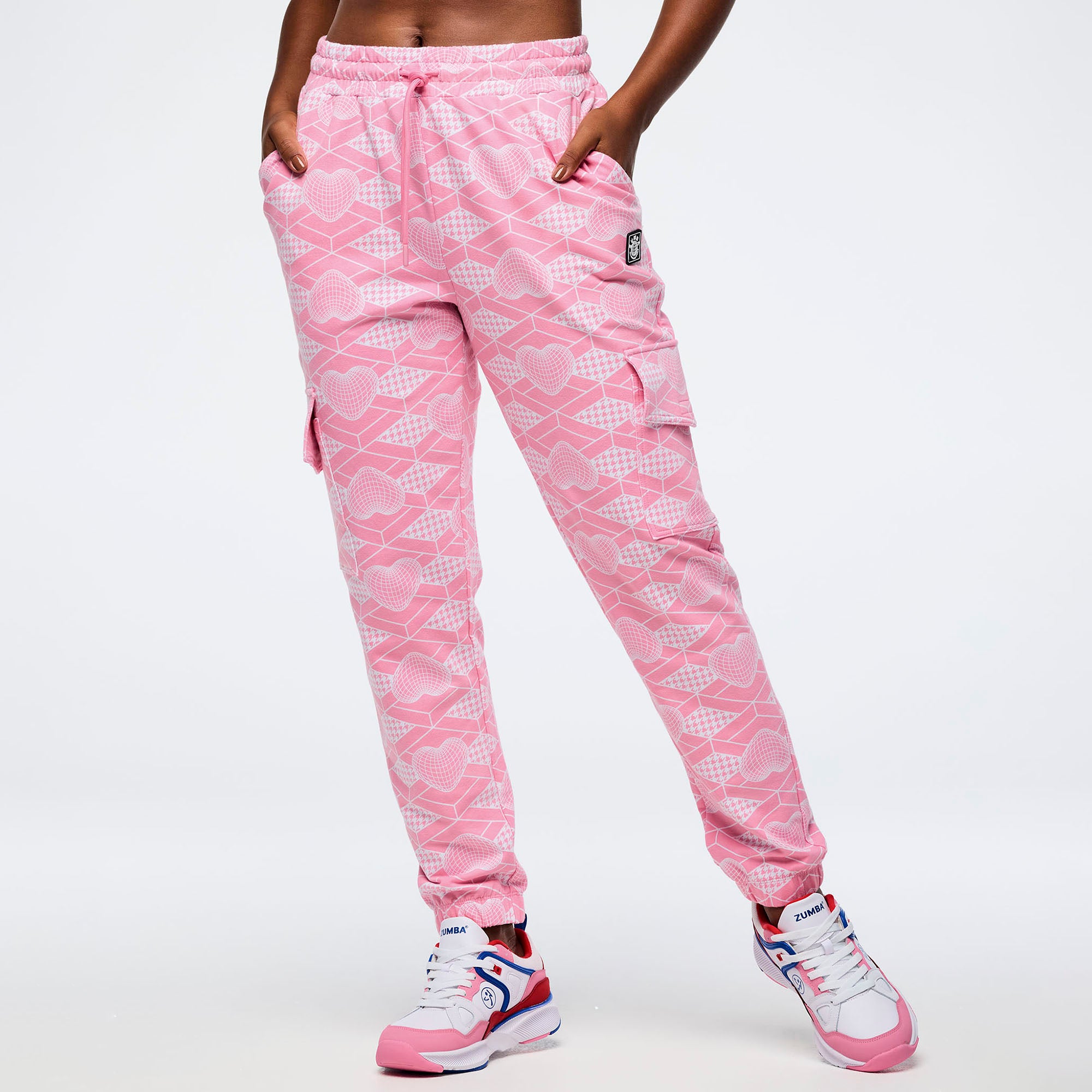 מכנס זומבה Zumba Amour High Waisted Knit Cargo Pants
