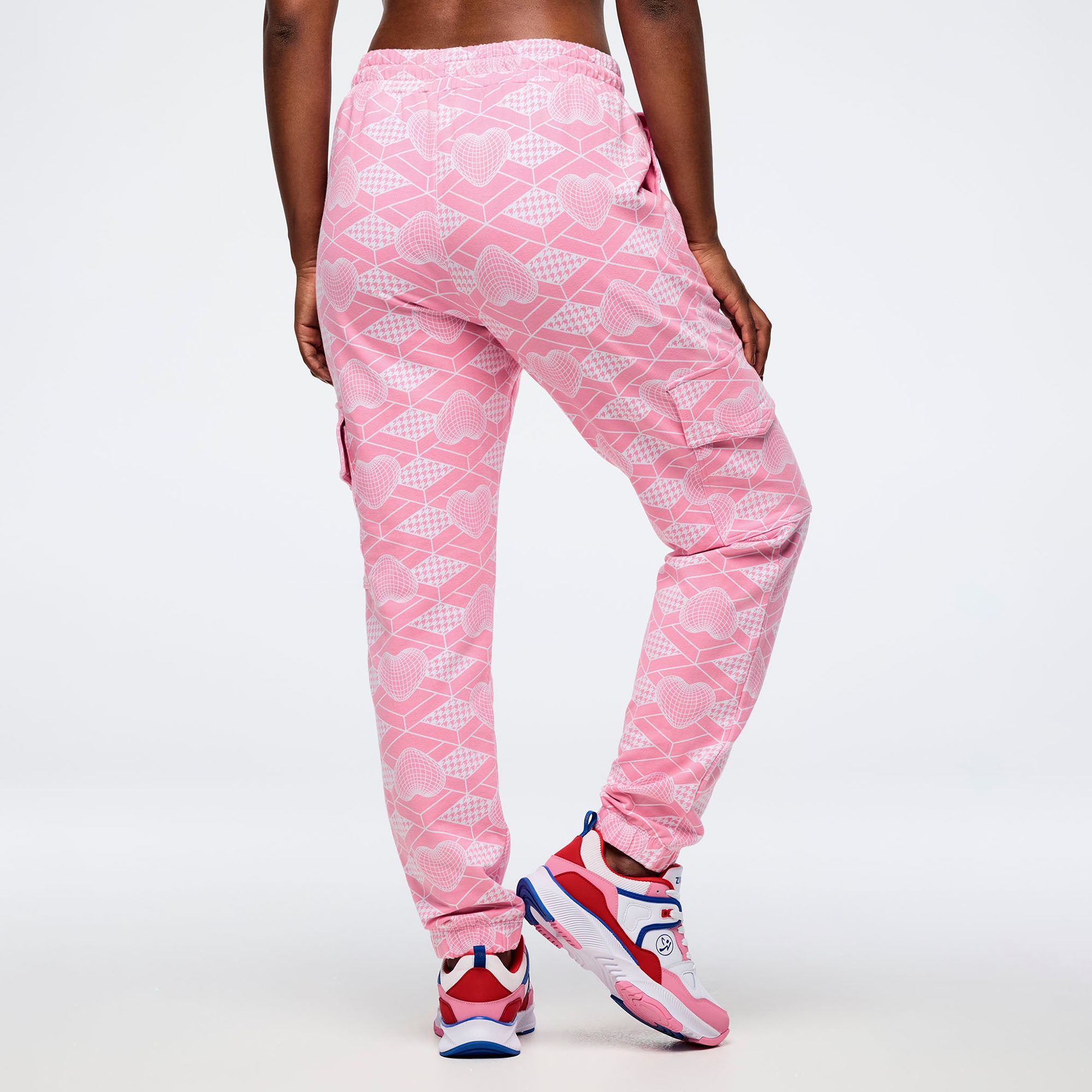 מכנס זומבה Zumba Amour High Waisted Knit Cargo Pants
