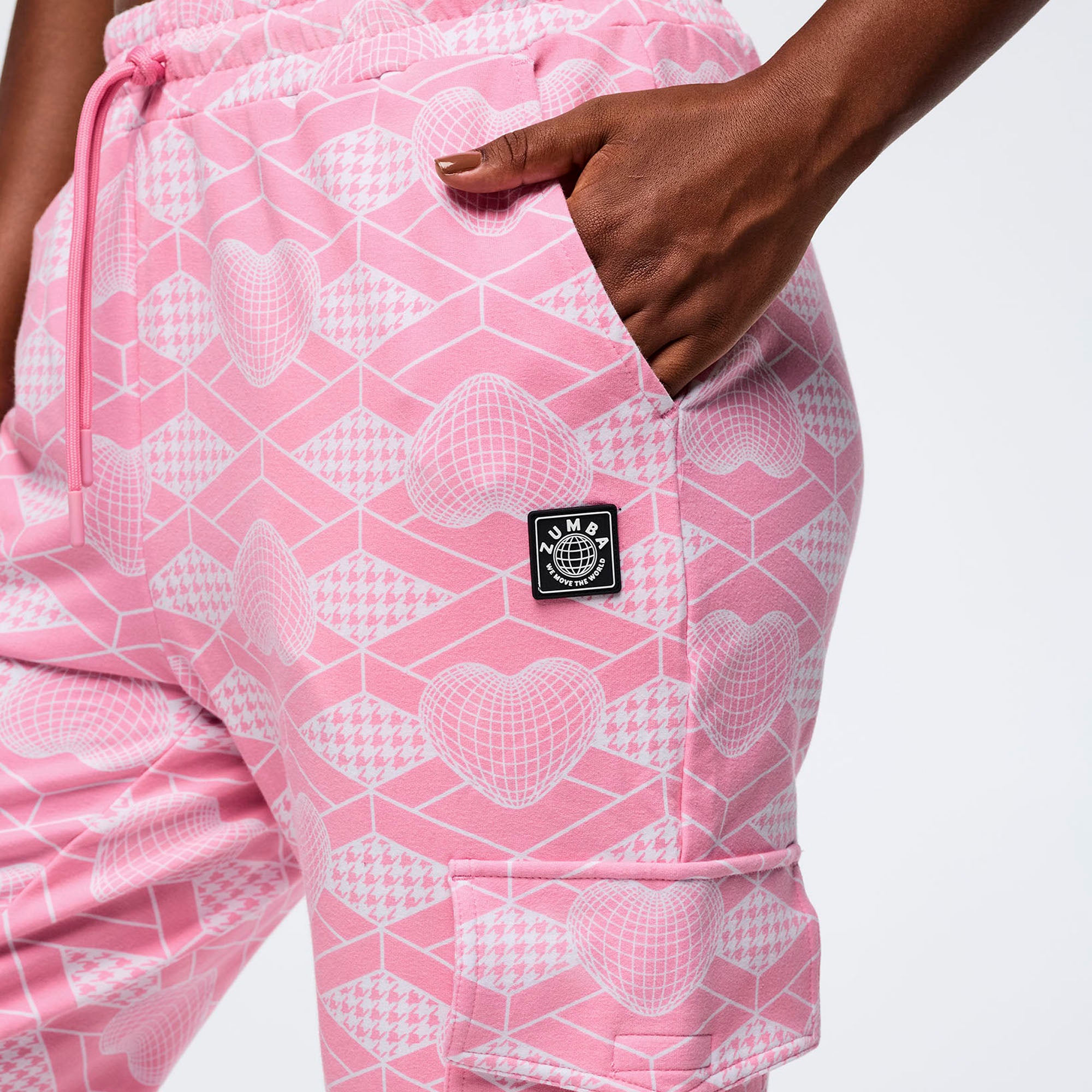 מכנס זומבה Zumba Amour High Waisted Knit Cargo Pants
