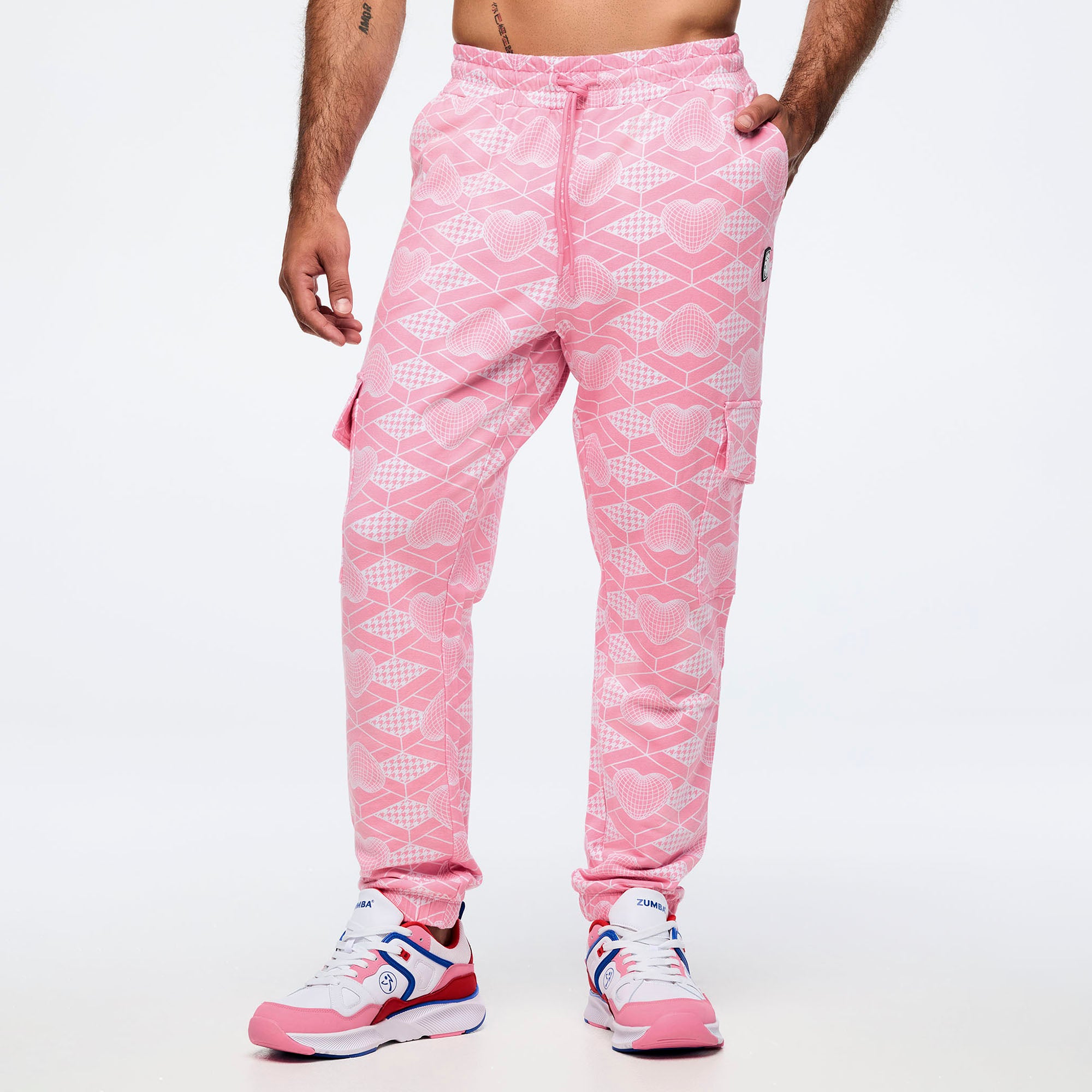 מכנס זומבה Zumba Amour High Waisted Knit Cargo Pants