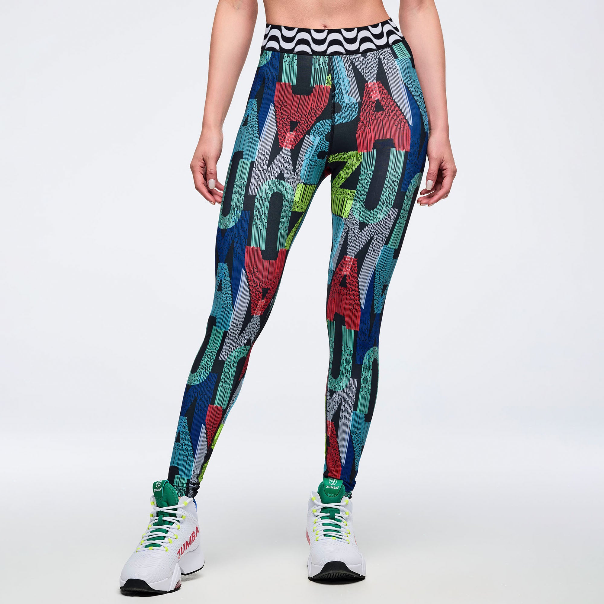 Latin Movement Z-Lift High Rise Ankle Leggings טייץ זומבה