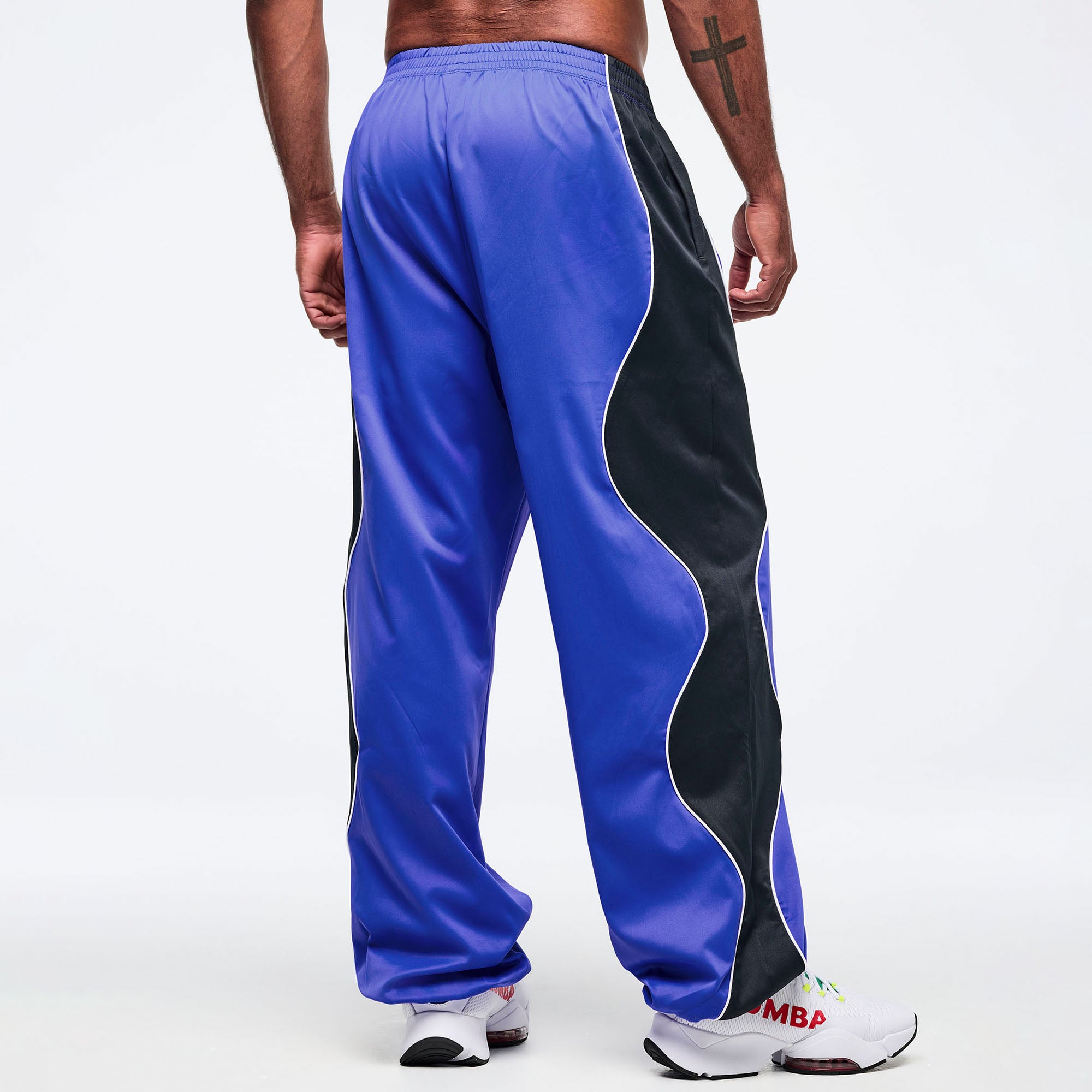 Latin Movement Wavy Track Pants - So Into Blue מכנס זומבה