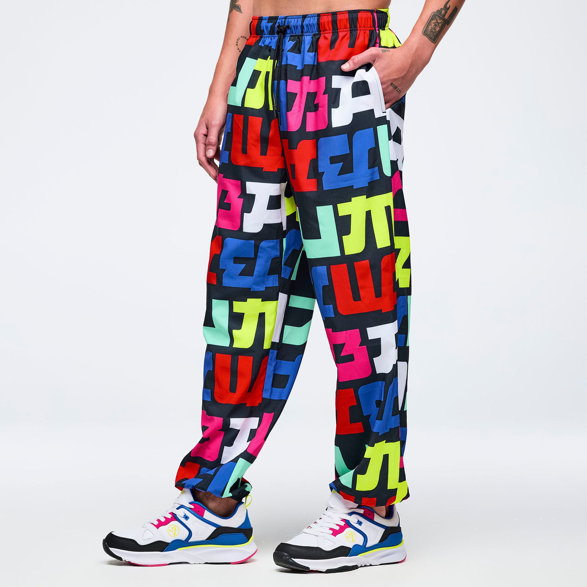 Eastern Flavor Baggy Woven Pants - מכנס זומבה