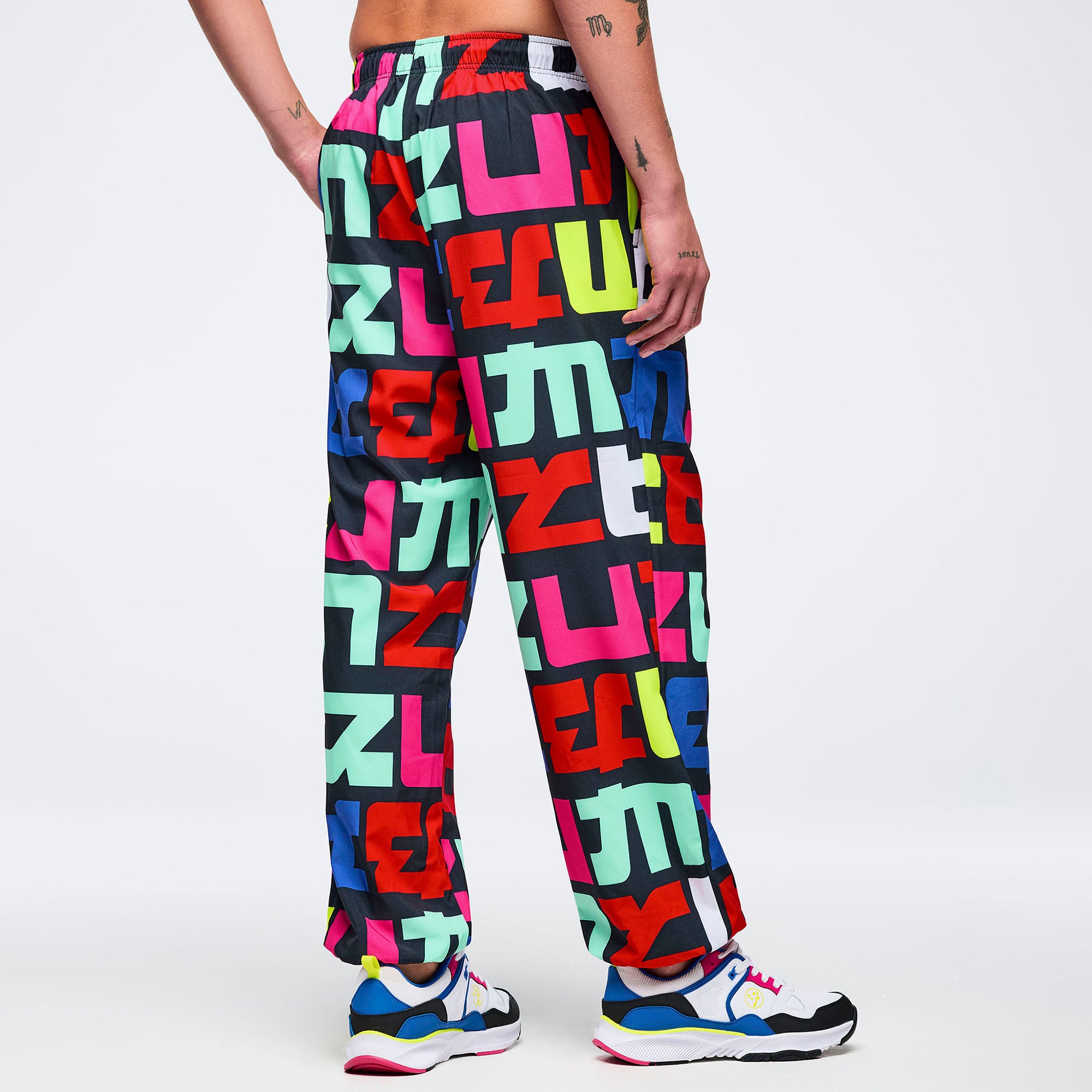 Eastern Flavor Baggy Woven Pants - מכנס זומבה