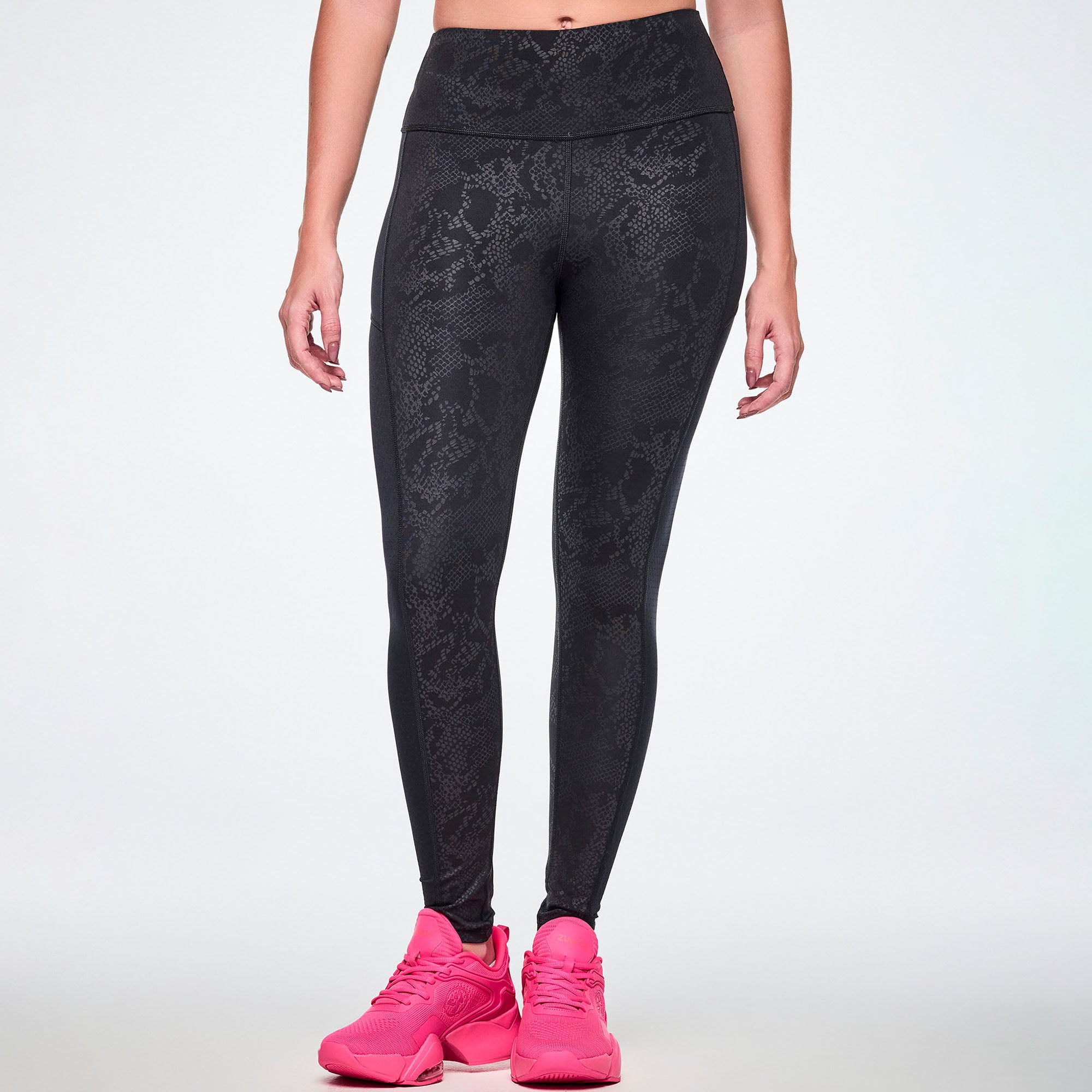 Rock ‘n’ Roll High Waisted Ankle Leggings With